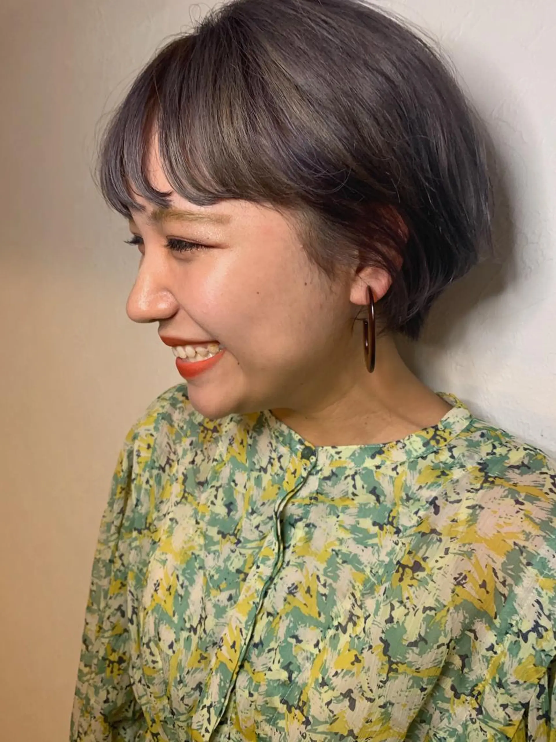 ショート カラー アッシュ ブリーチ シルバー シルバーアッシュ ヘアカラー m ā l o.🌷 サカモトマイコのヘアスタイル