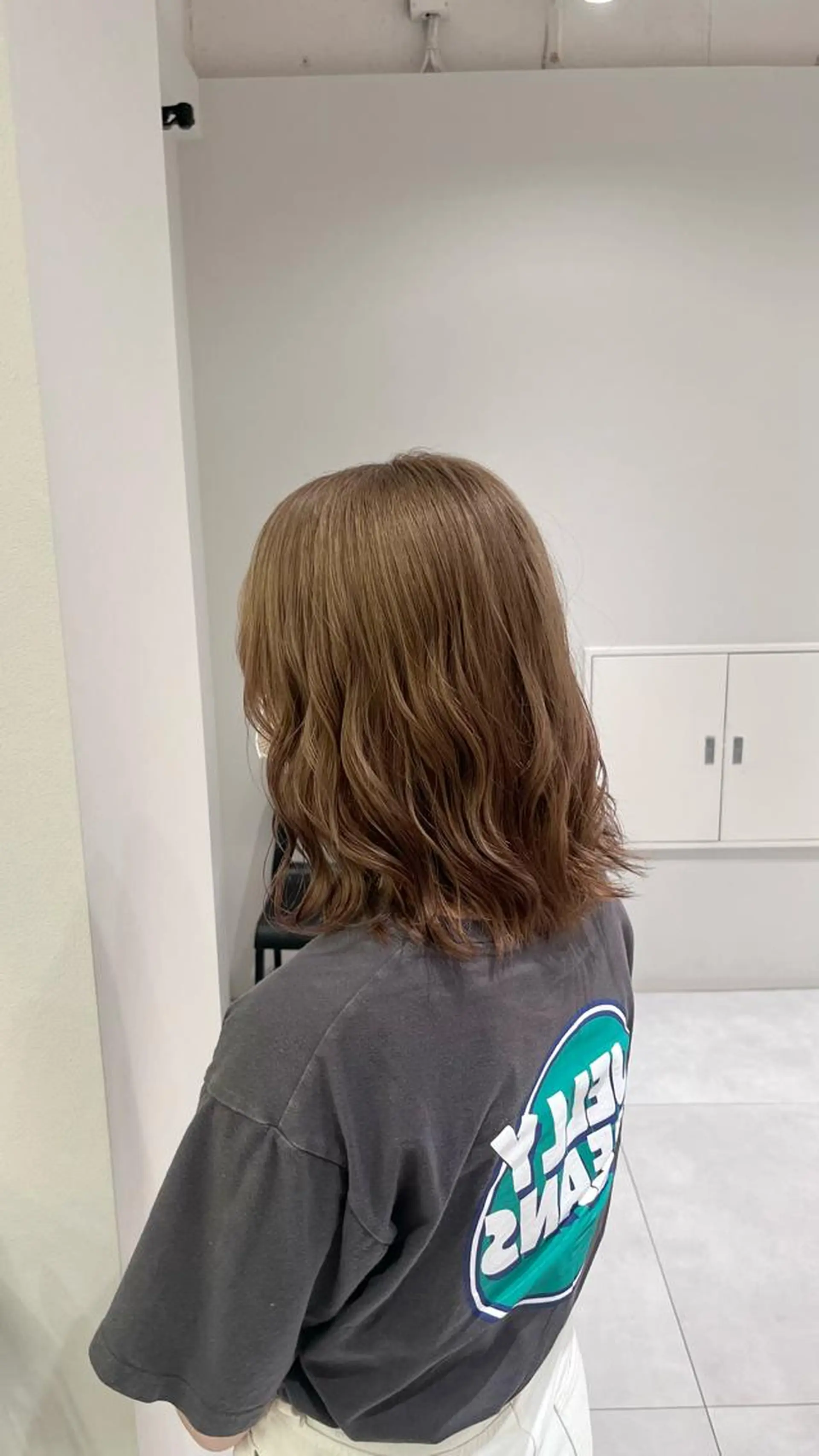 ミディアム カラー 髪質改善/レイヤー 兼折楓馬のヘアスタイル