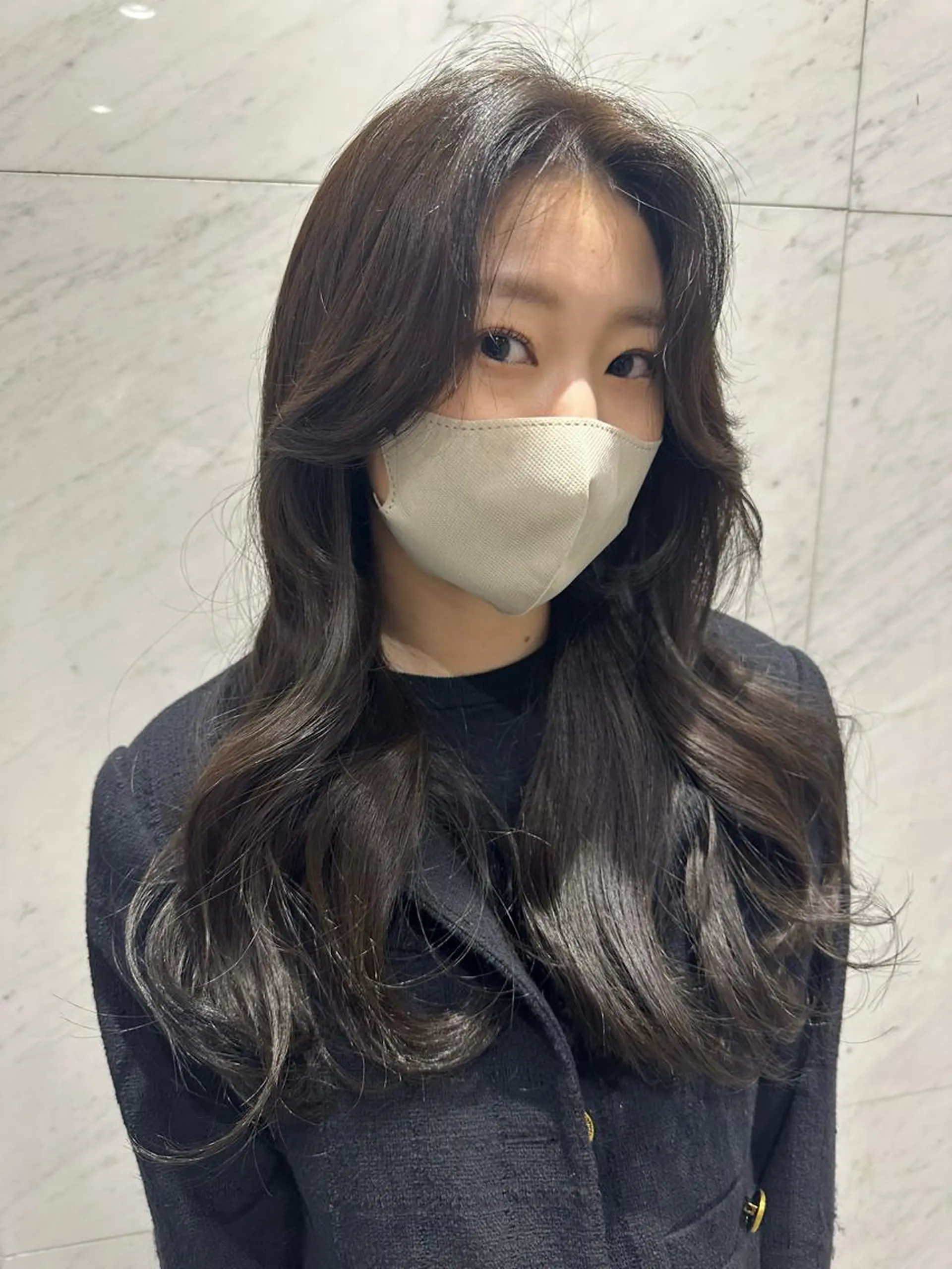 ロング カット ヘアカラー トリートメント 🎀韓国/髪質改善 長野美和🎀のヘアスタイル