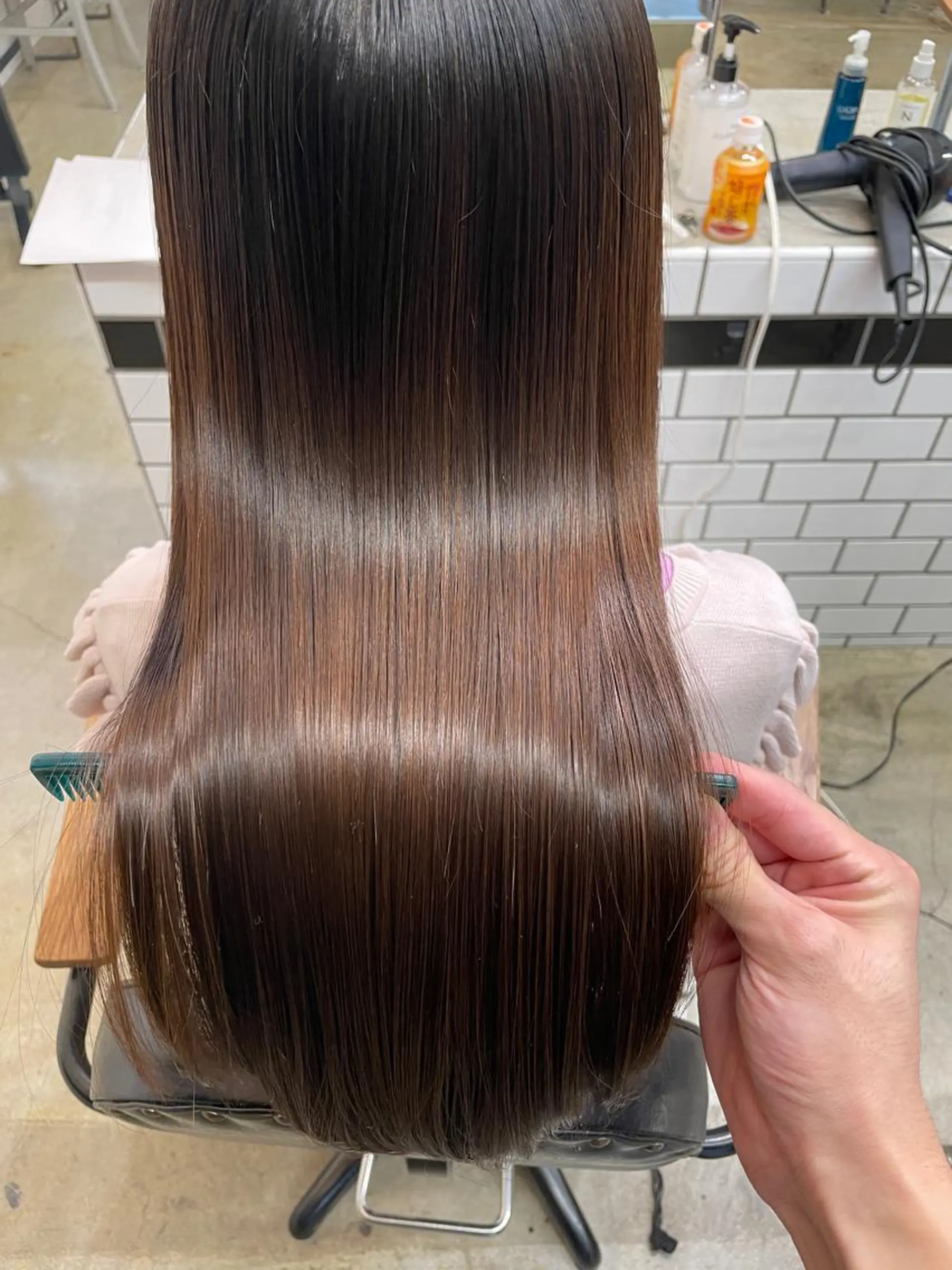 ロング カラー ヘアアレンジ カット トリートメント 🌈本物の髪質改善 森田涼平のヘアスタイル