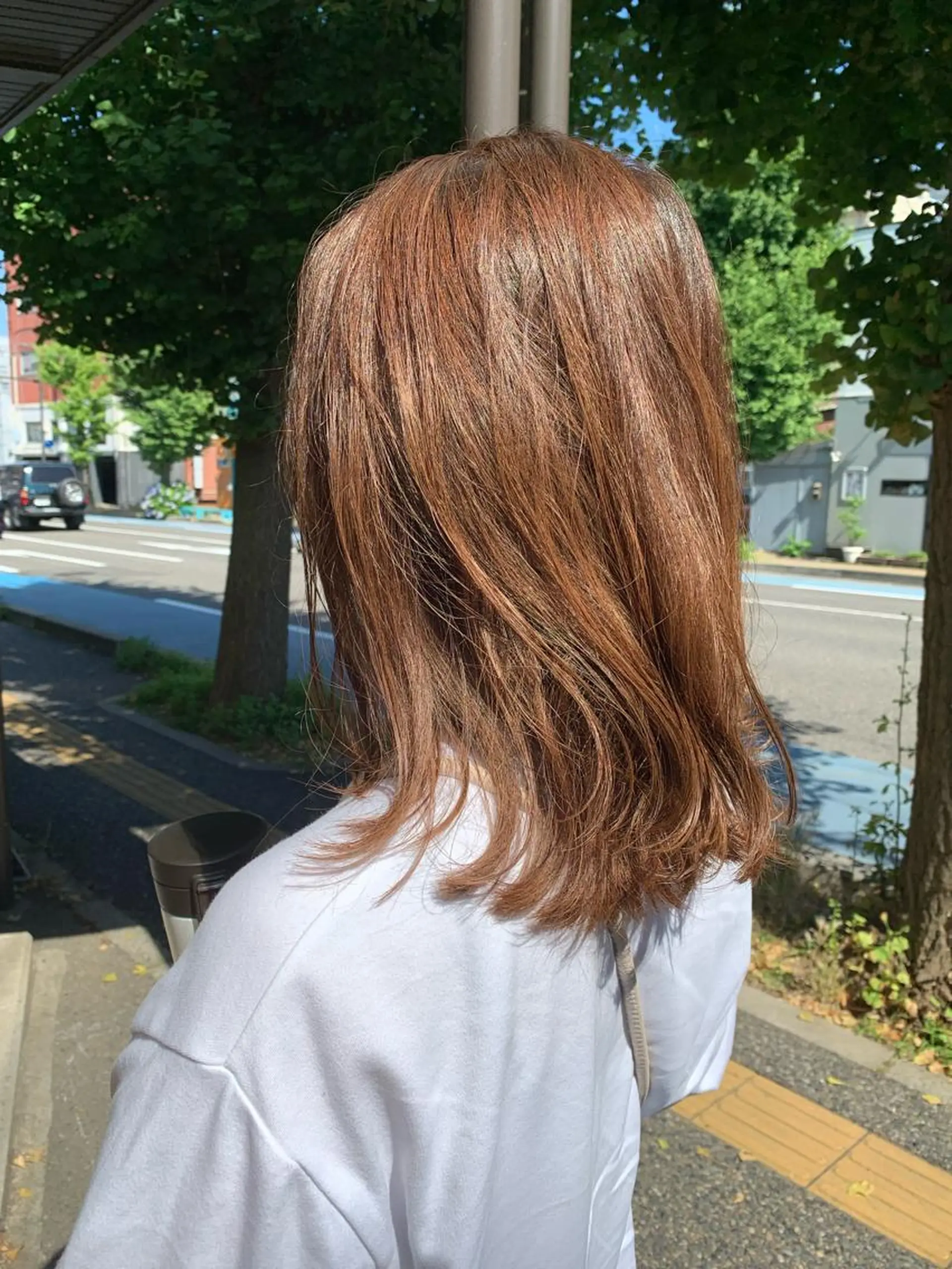 ミディアム 宮嶋 勇輔のヘアスタイル