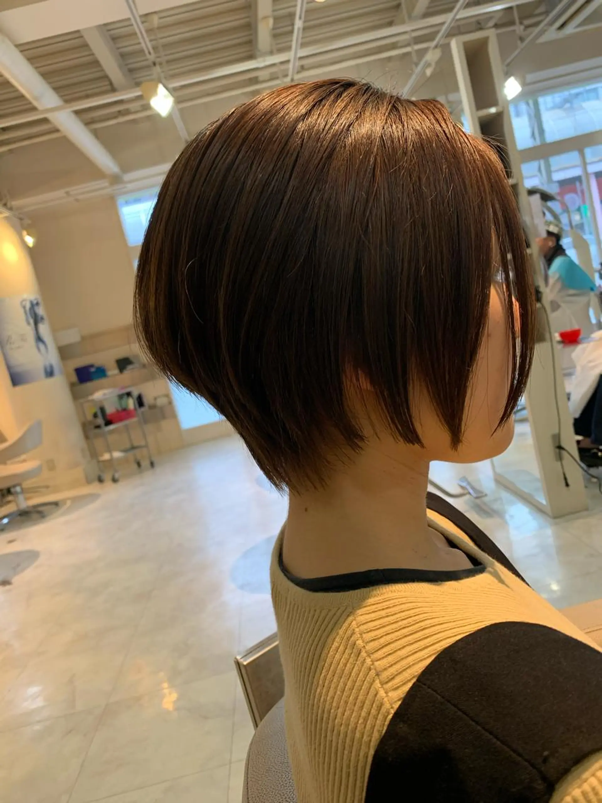 ショート ショートボブ ボブ ショートヘア カット トリートメント ヘッドスパ 本田 卓也のヘアスタイル