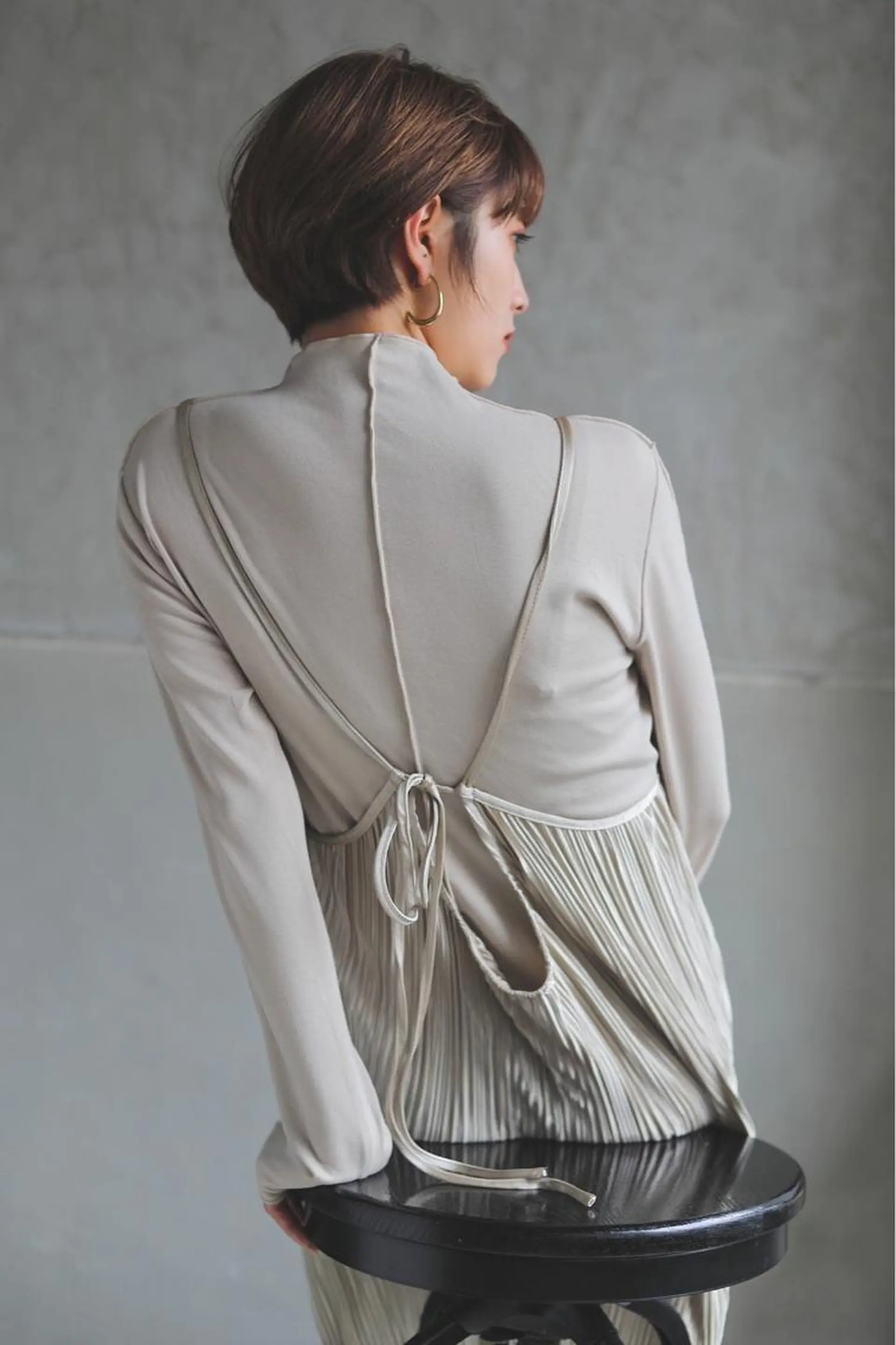 ショート カット ヘアカラー トリートメント 落合 妙佳のヘアスタイル