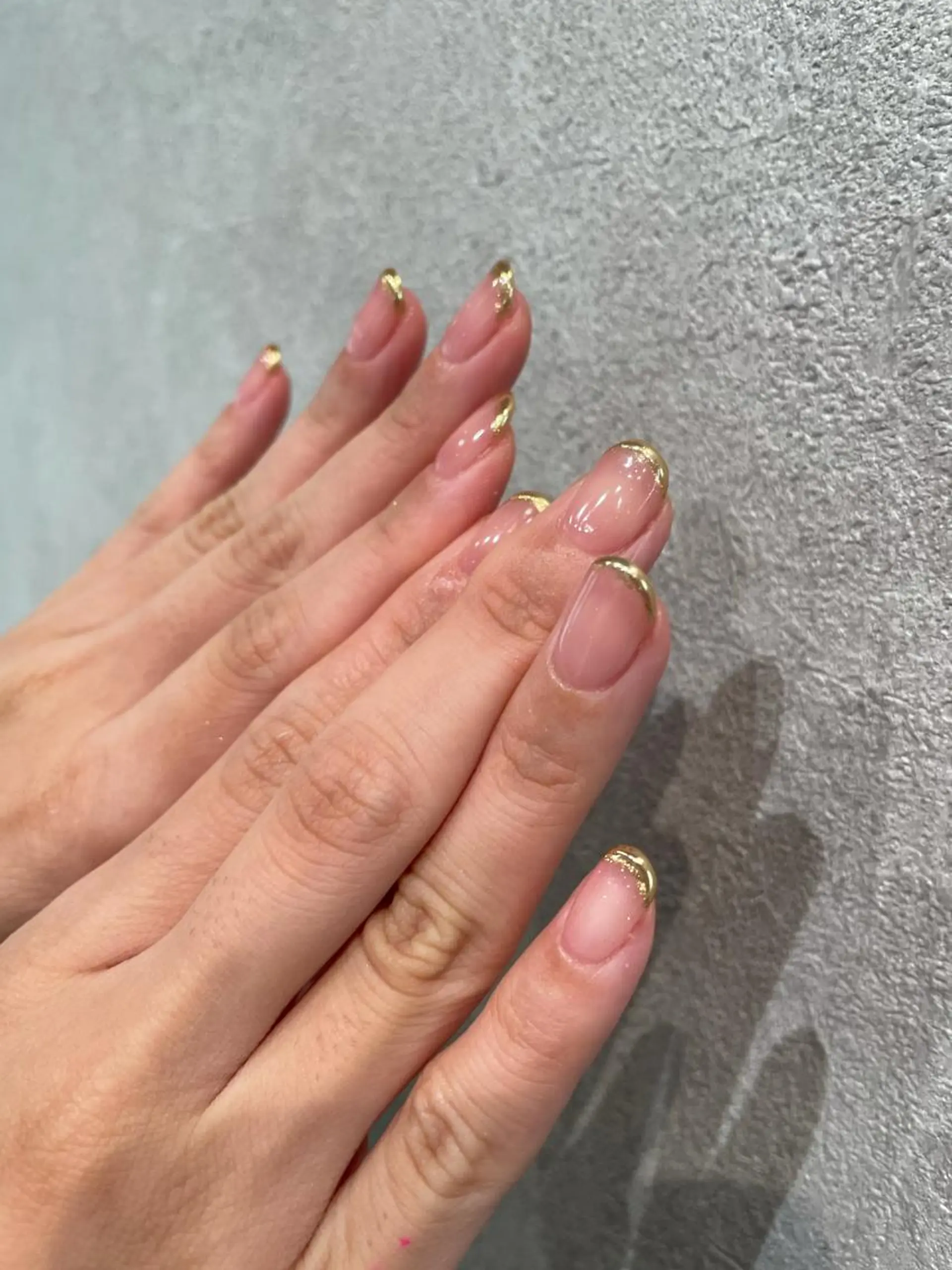 ネイル オフィスネイル ハンドネイル ナチュラル透明感🌱 小山美樹子のヘアスタイル