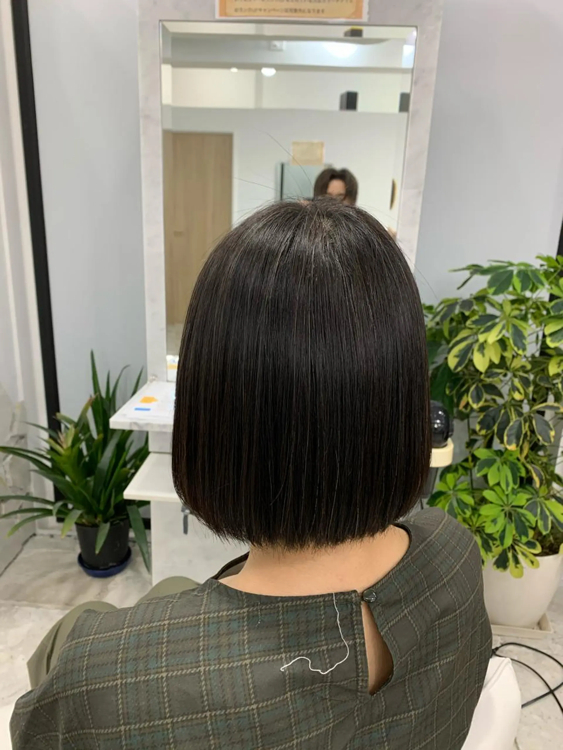 ミディアム パーマ ミディアムパーマ ストレートパーマ 相武台ショート特化 💐川崎希💐のヘアスタイル