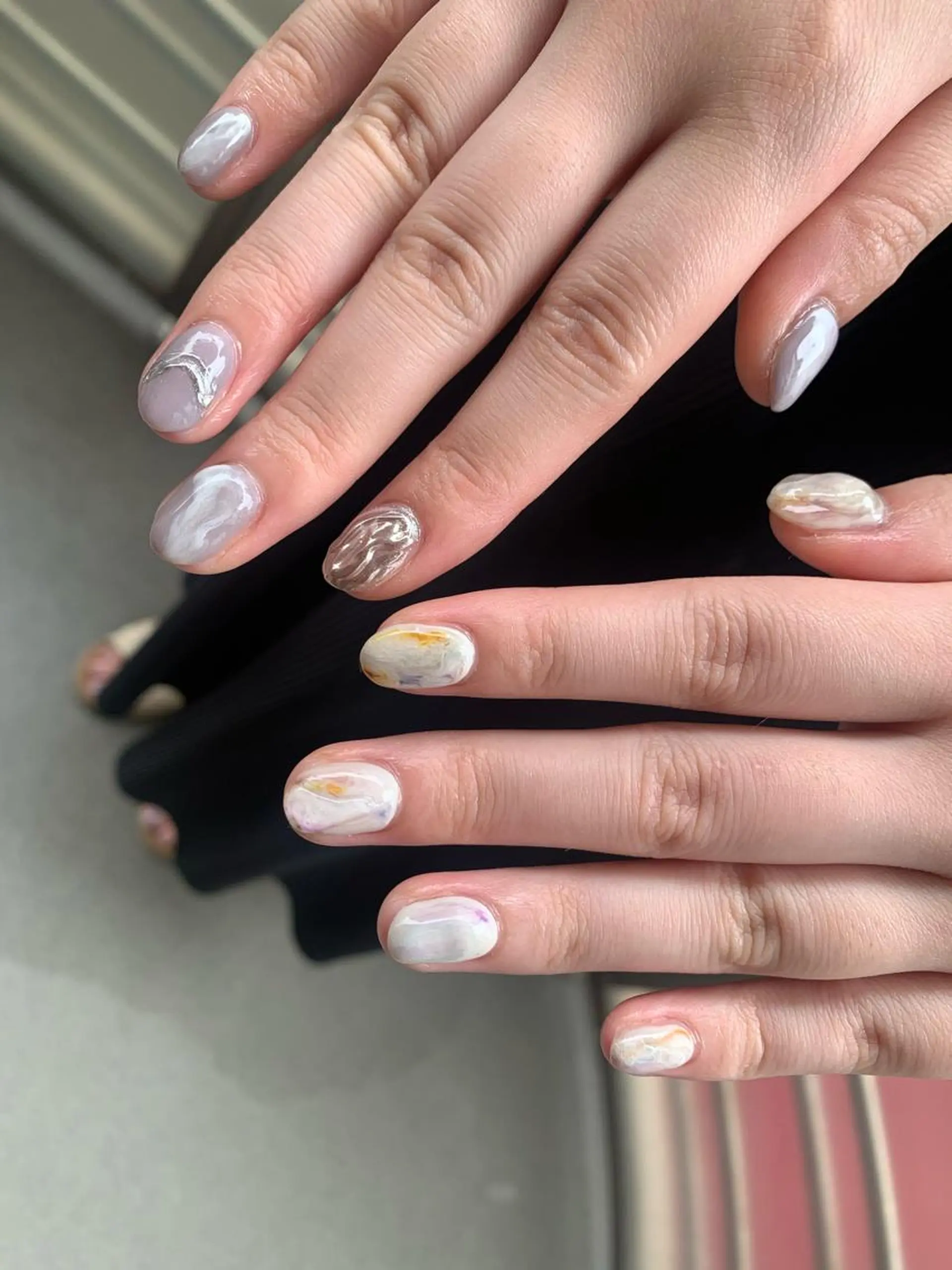 ネイル ニュアンスネイル nail＊ runa🌻のネイルデザイン