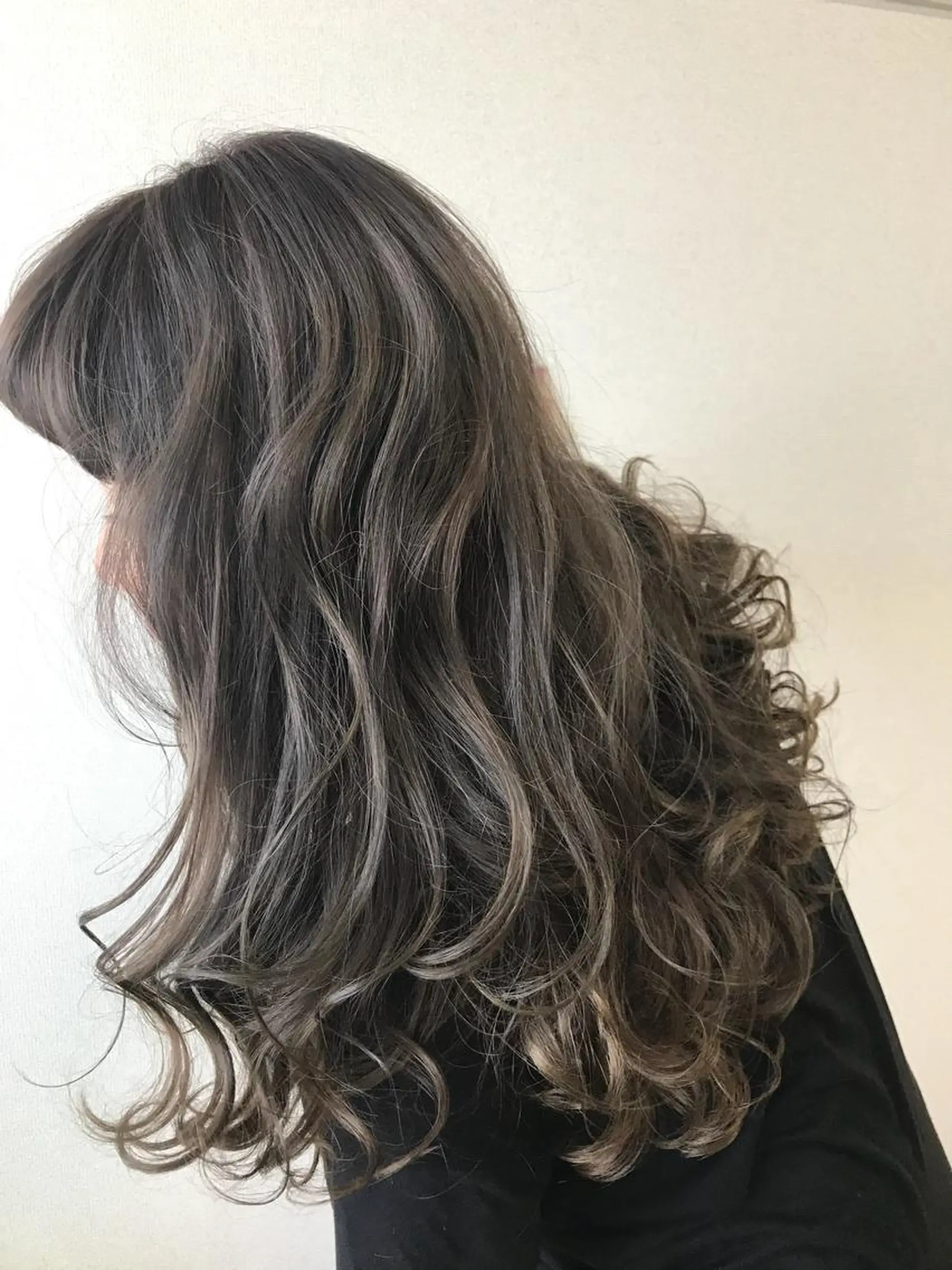 ロング カラー ヘアアレンジ テラモト カズヨシのヘアスタイル