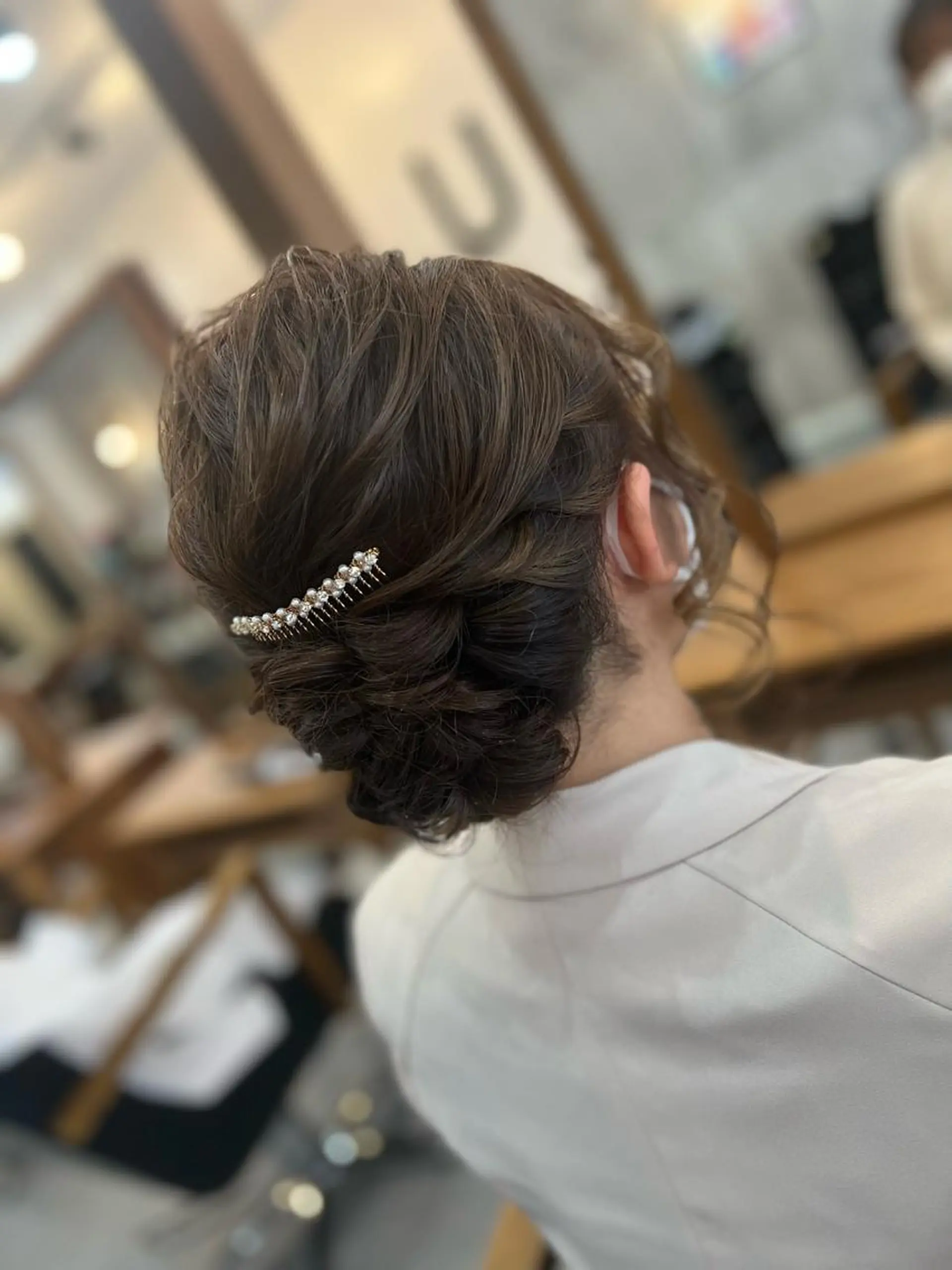 セミロング ヘアセット Style Tのヘアスタイル