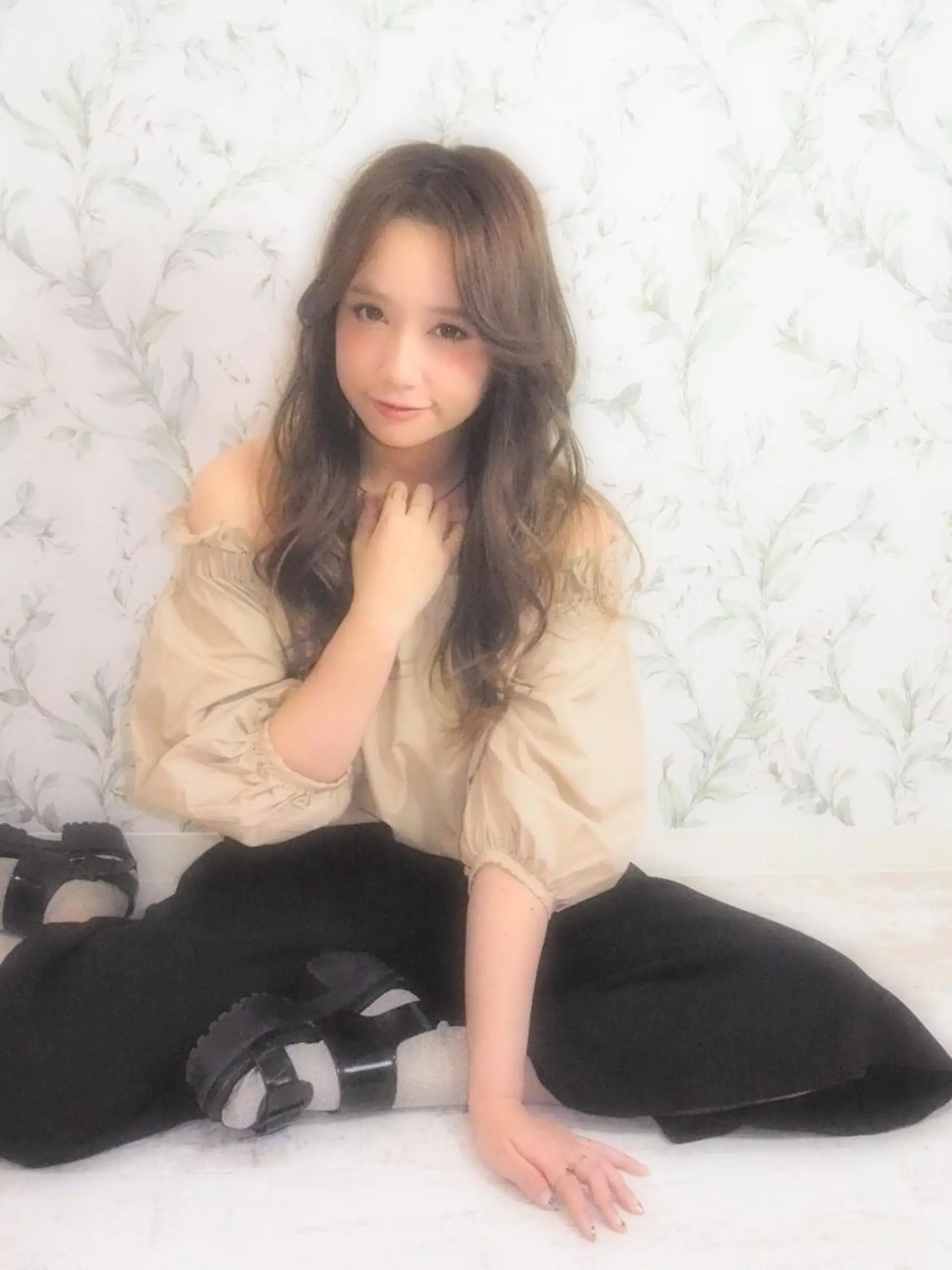 ロング カラー 藤本 憲吾のヘアスタイル