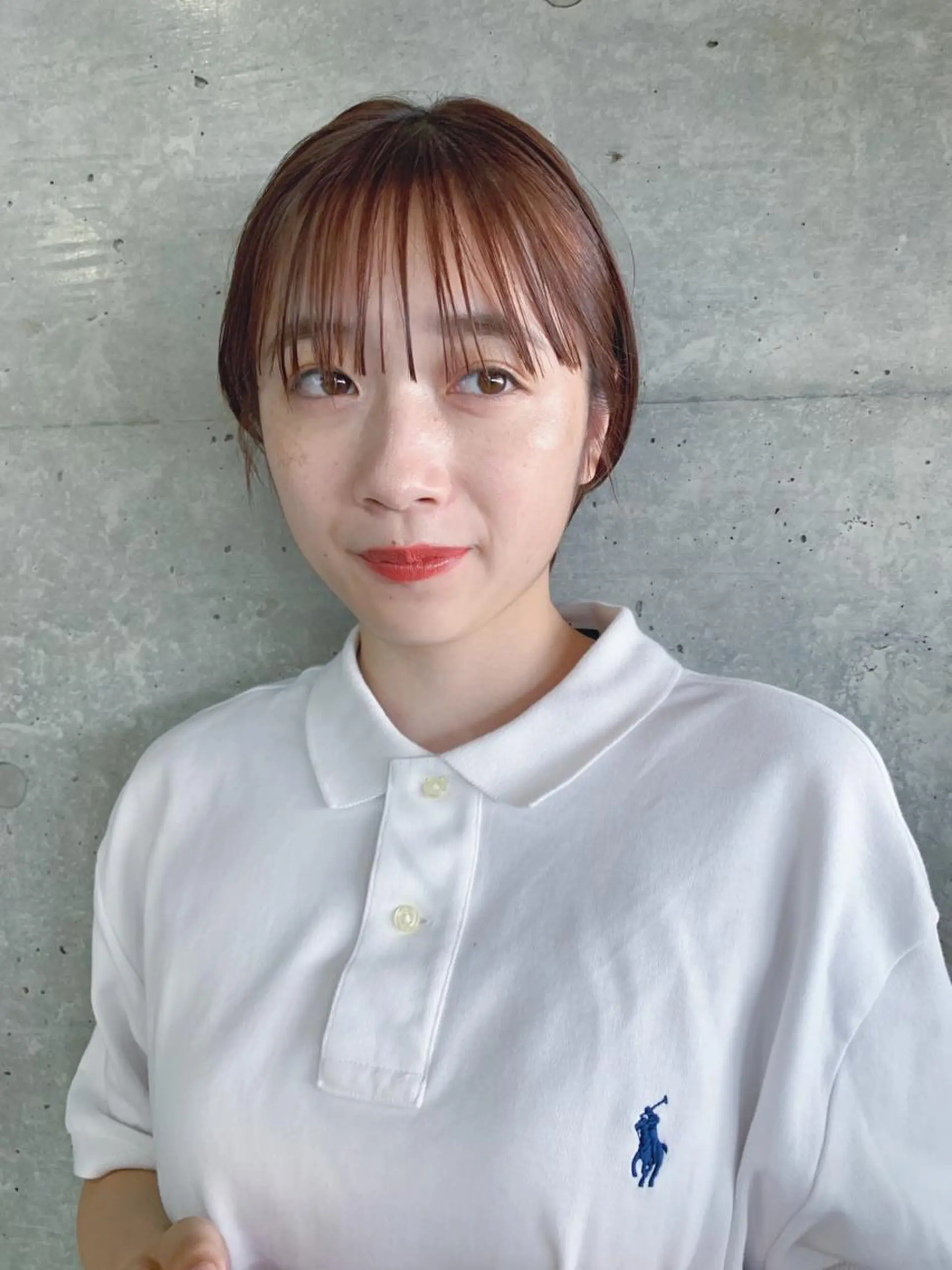 ショート カラー ボブパーマコテ巻き風 パーマNo1深江秀平のヘアスタイル