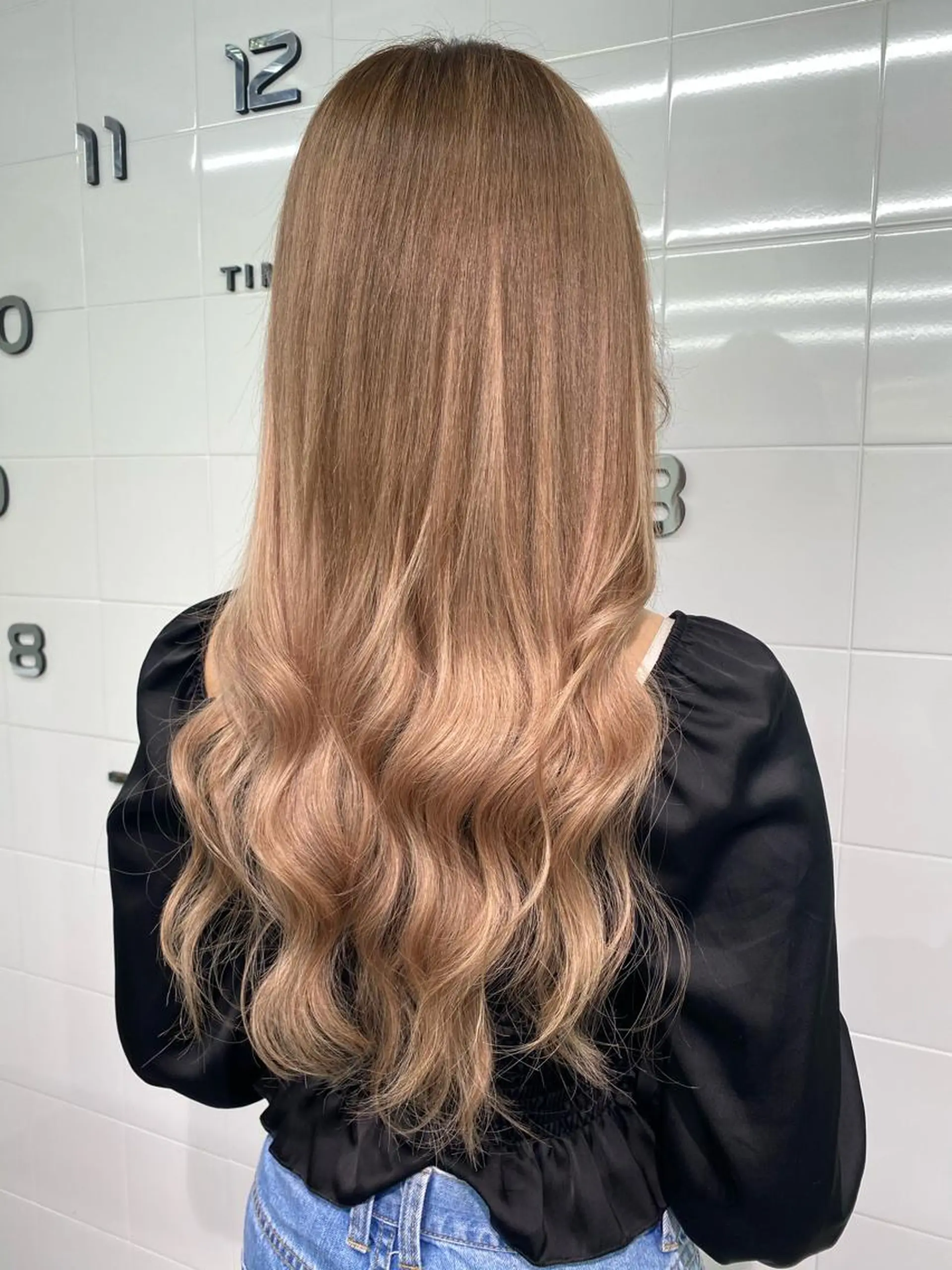 ロング プルエクステ エクステ エクステ grow所属・🧡YUKA🧡 渋谷/ﾌﾟﾙｴｸｽﾃのヘアスタイル