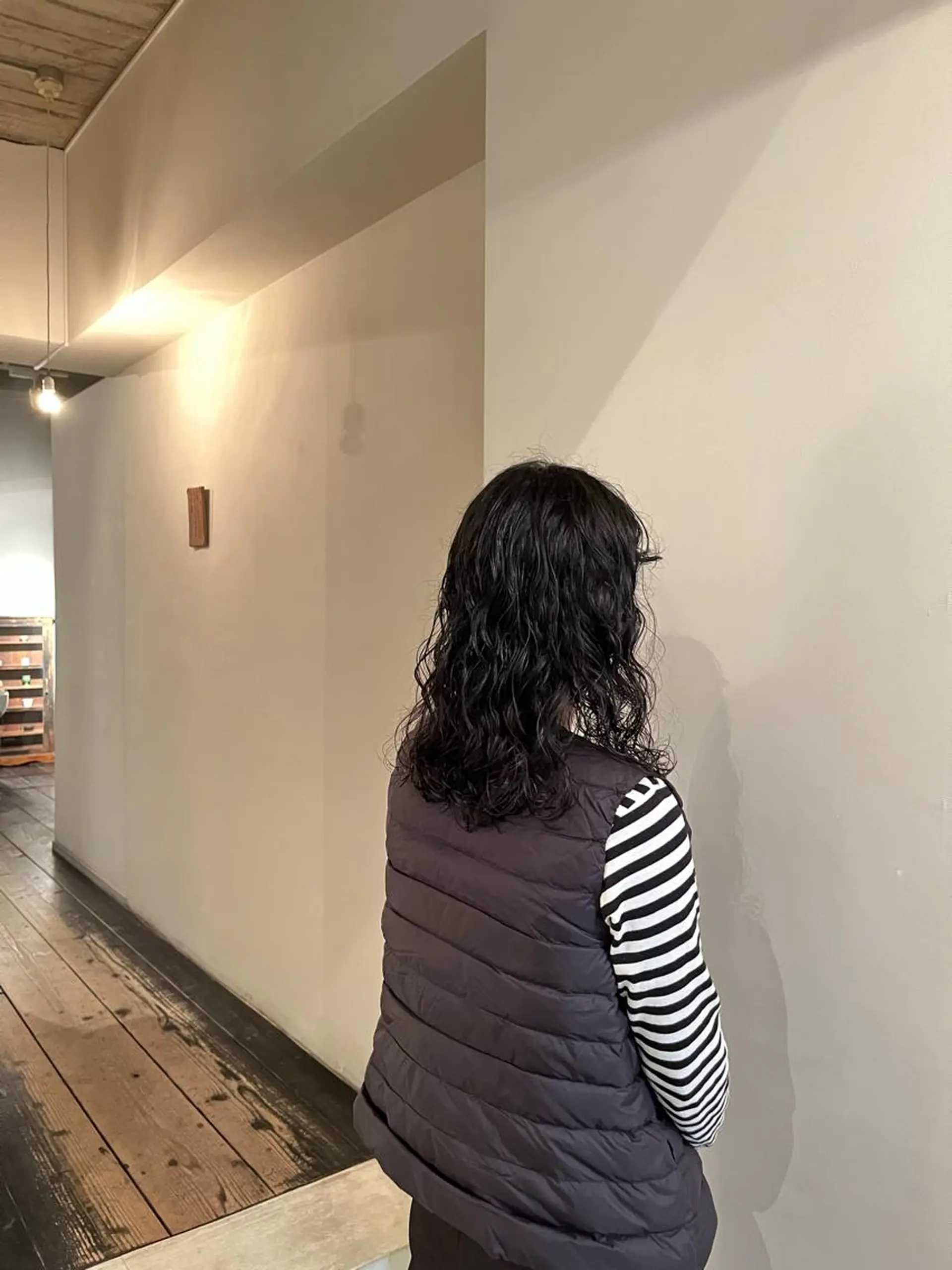 ロング パーマ カット パーマ トリートメント 前川 華恋 / room3のヘアスタイル