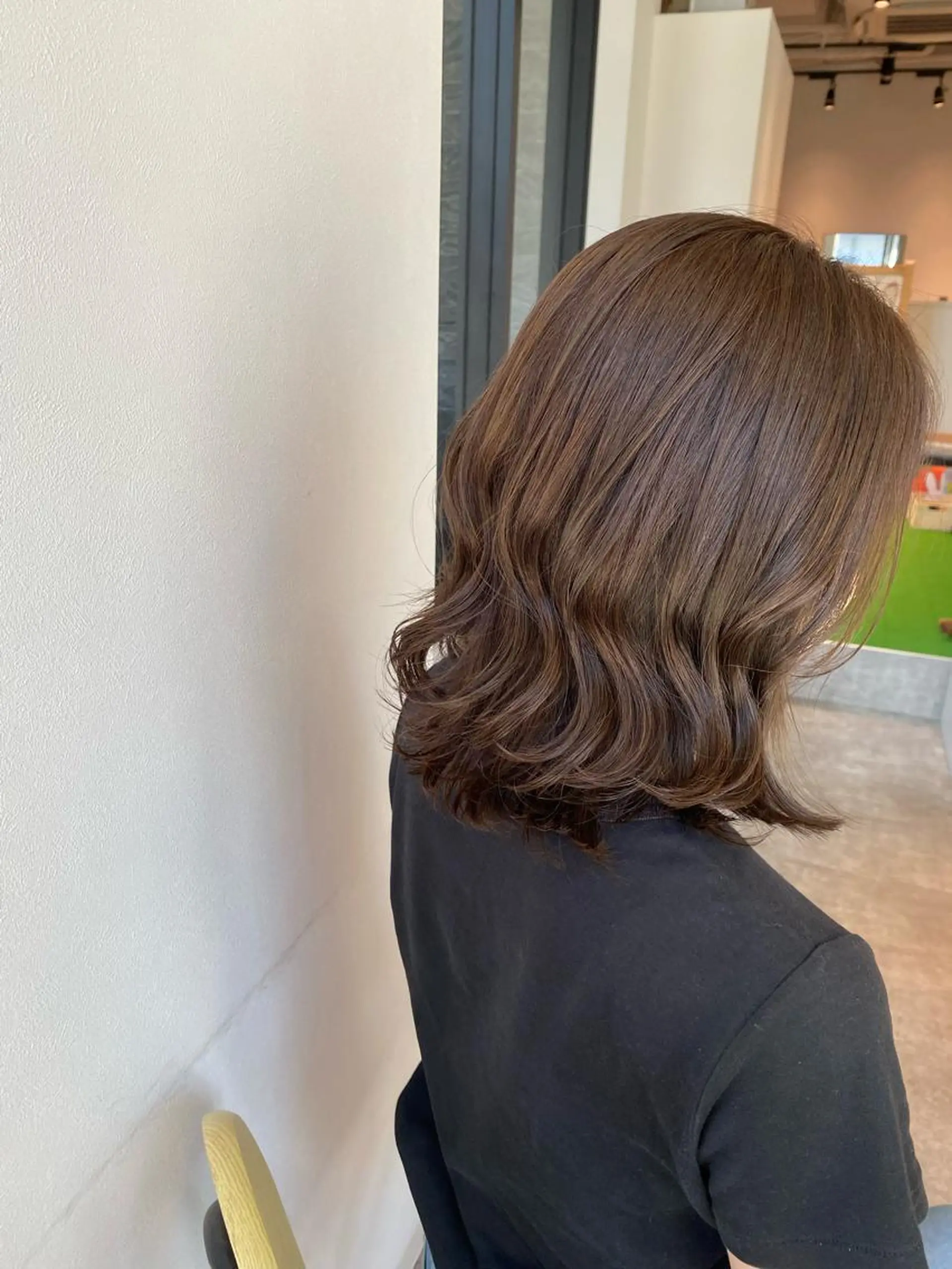 ミディアム カラー ベージュカラー オスズ 🎀´-のヘアスタイル