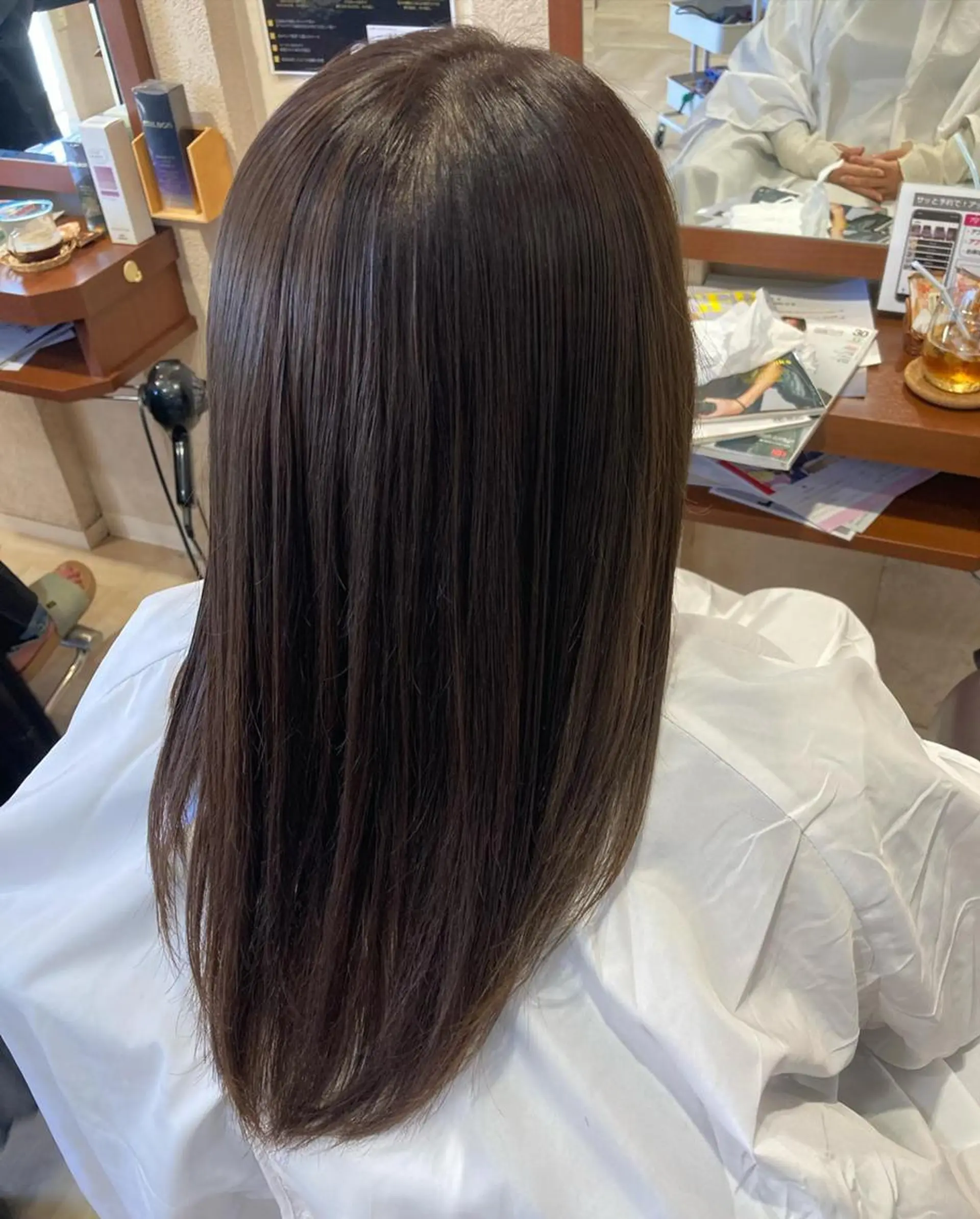 カラー 透明感カラー イルミナカラー 髪質改善/透明感 カラー/内藤有須加のヘアスタイル