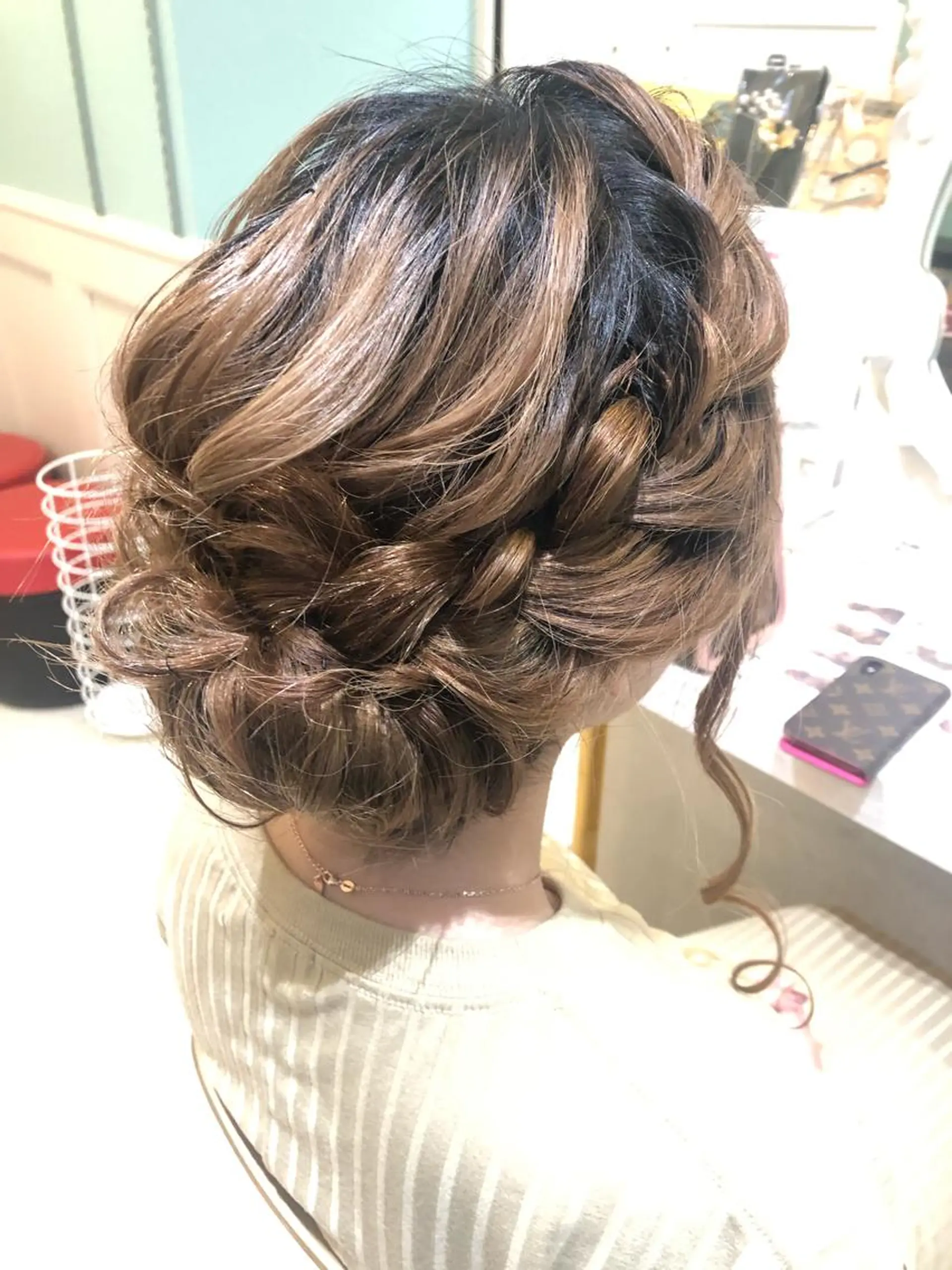 ヘアアレンジ ヘアセット toyota umiのヘアスタイル