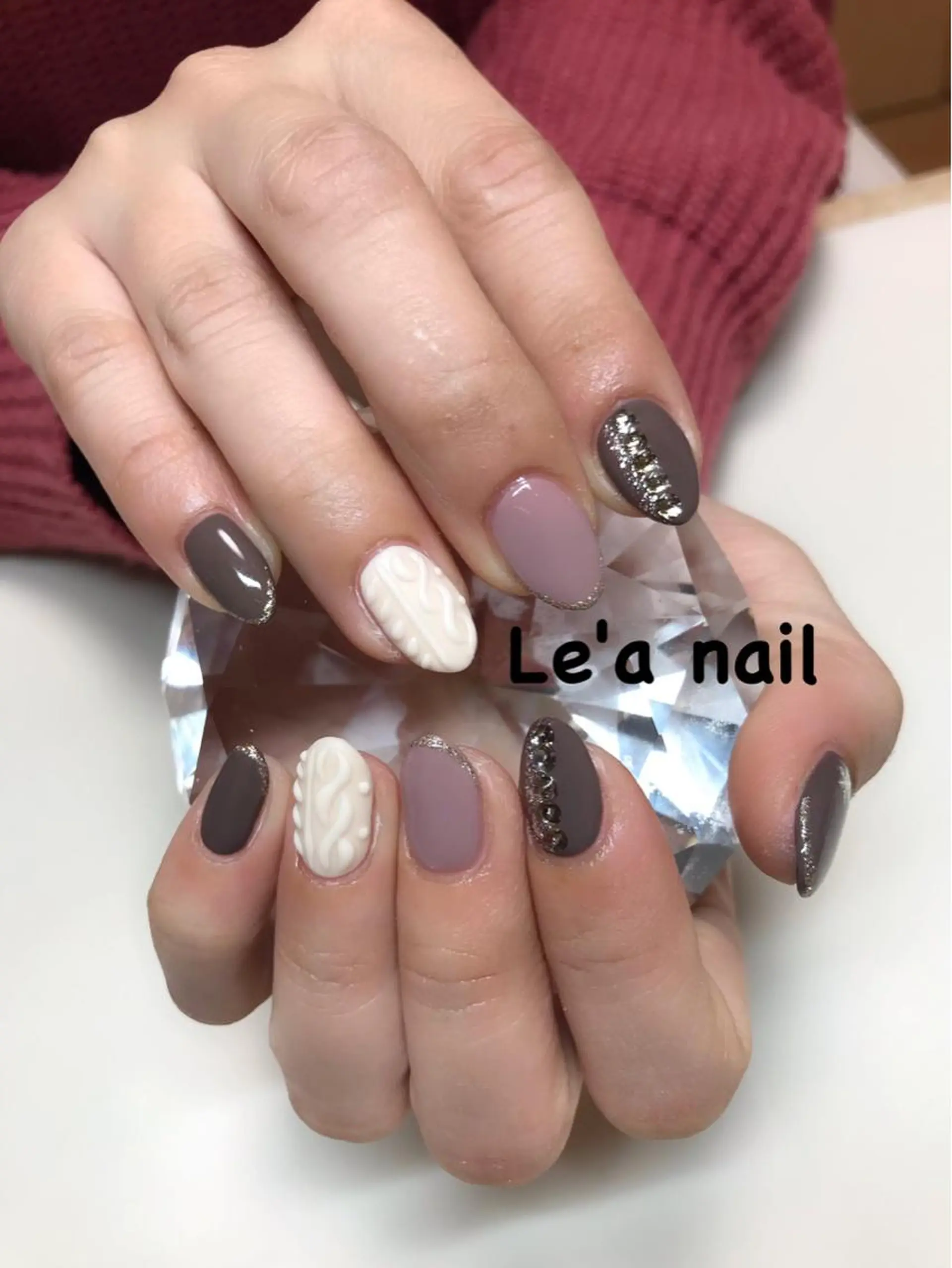 ネイル 'mm所属・'mm  (ミリ) ＭＡＮＡＭＩのネイルデザイン