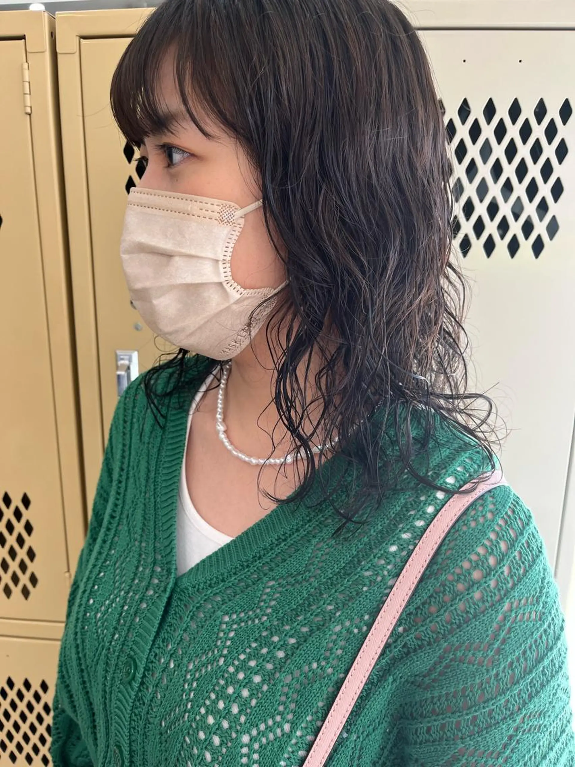 セミロング カラー パーマ 🌼sunc HINAMI🌼のヘアスタイル