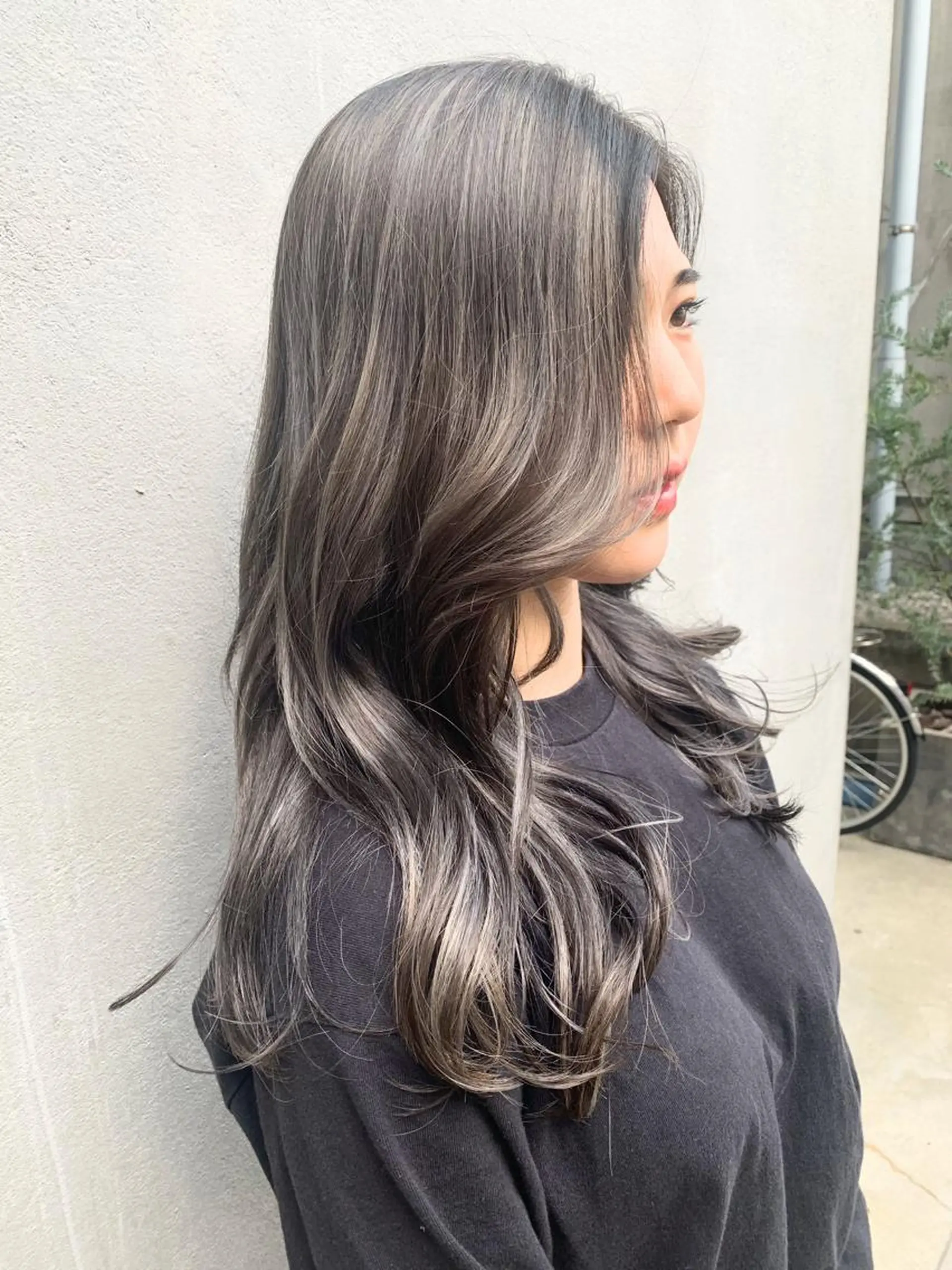 ロング カラー ハイライトカラー 外国人風カラー ハイライト レイヤー/透明感 カラー🌿KANTAのヘアスタイル