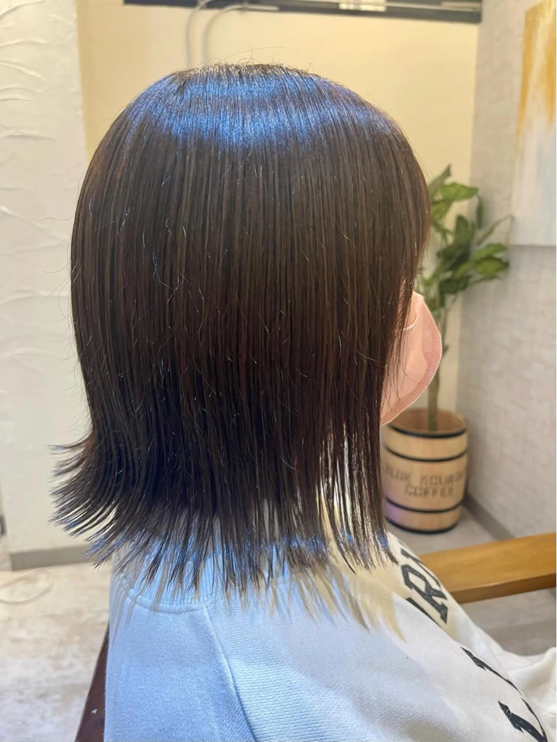 ミディアム カット ヘアカラー トリートメント 🍭透明感カラー 志賀拓海🍬🌈のヘアスタイル