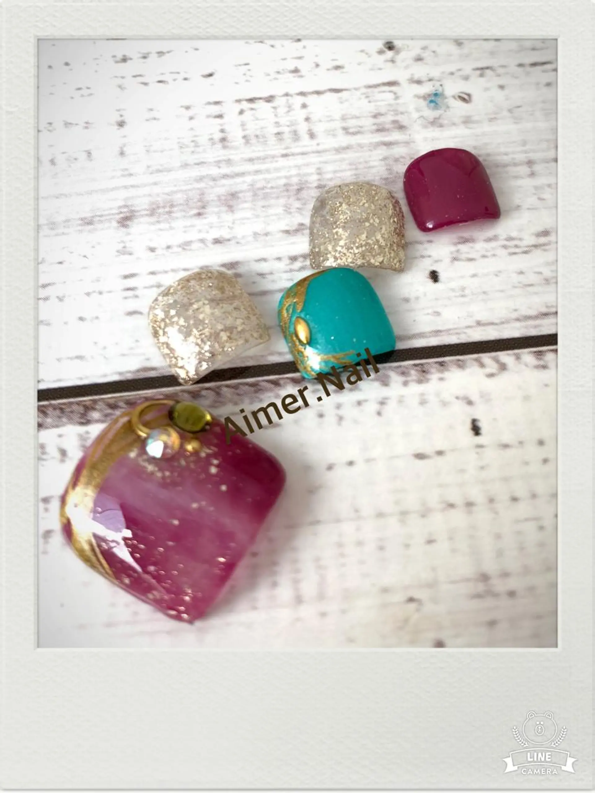 ネイル フットネイル フットネイル Aimer. Nailのネイルデザイン