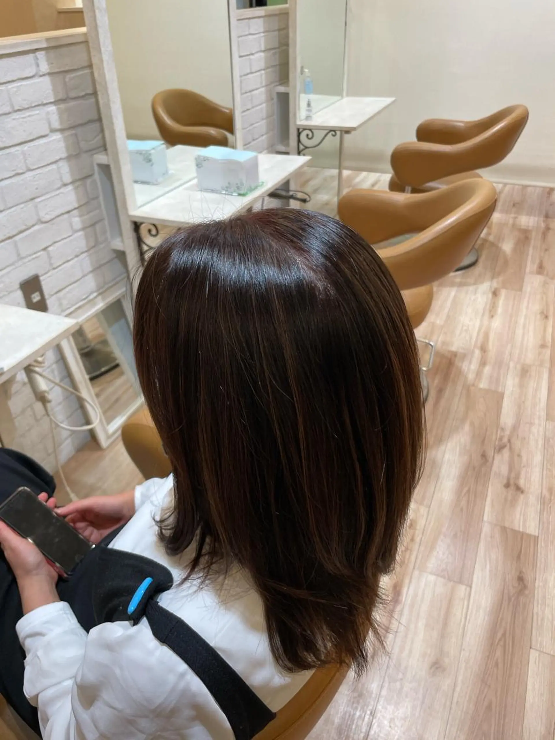 セミロング League 宮崎台所属・山本 貴之のヘアスタイル