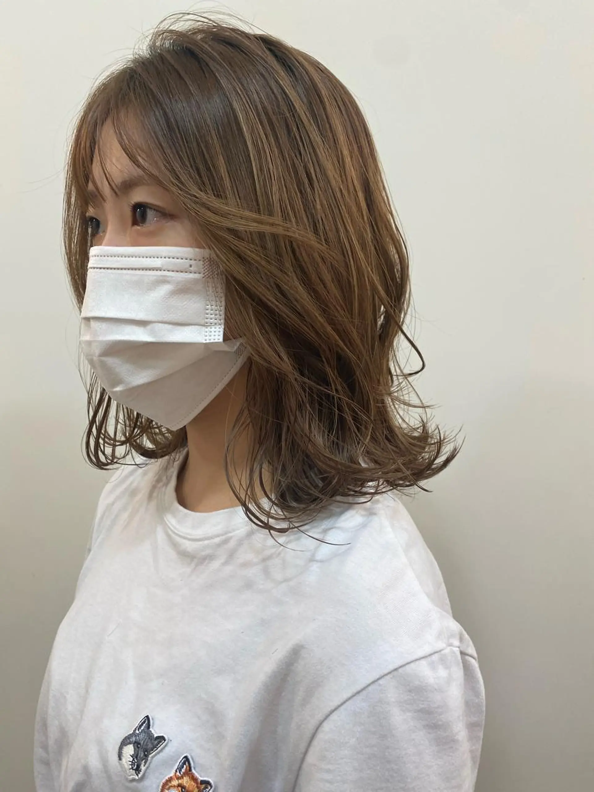 セミロング レイヤーカット Sea by LUVISM所属・Sea by LUVISM アヤノのヘアスタイル