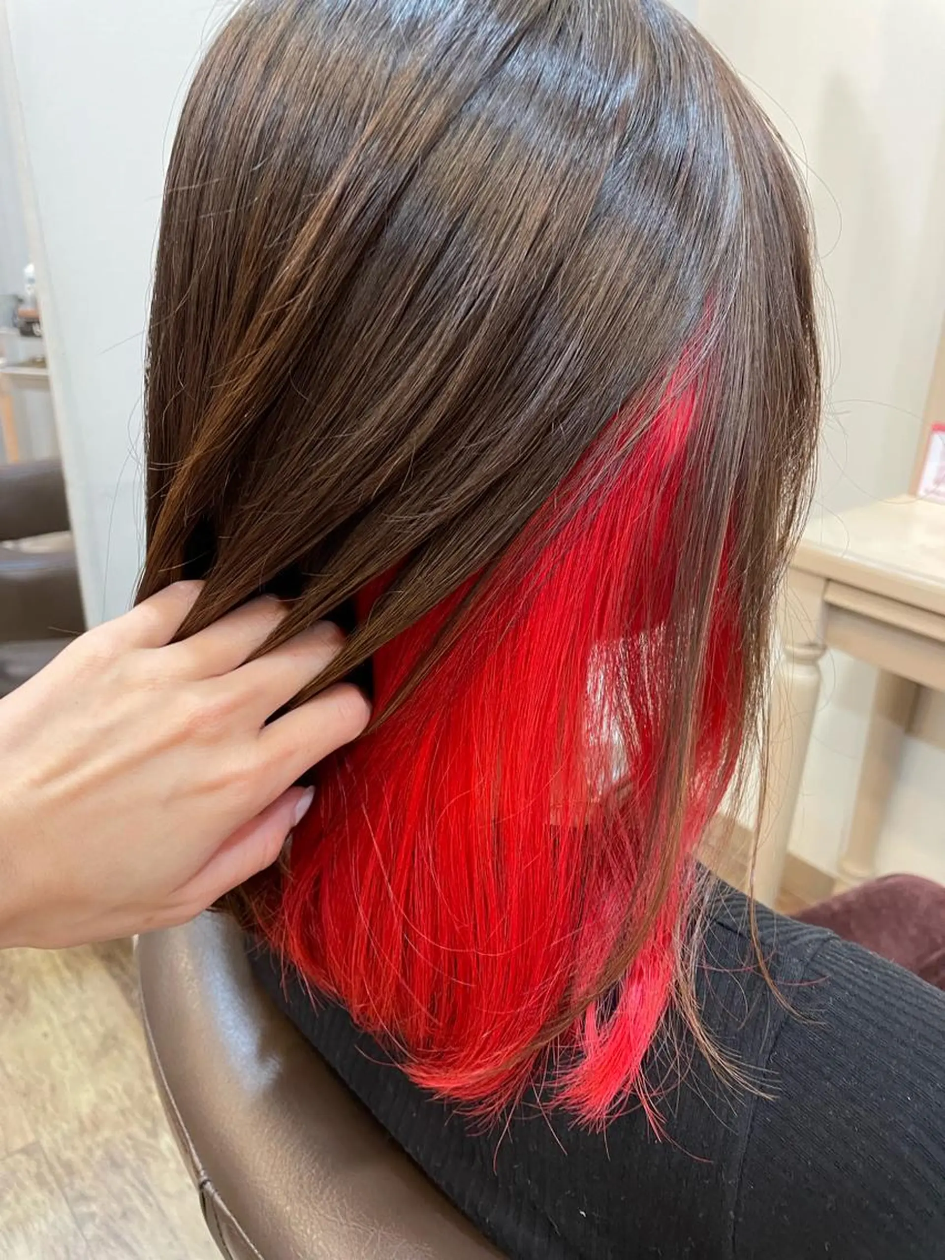 ミディアム カラー ヘアカラー トリートメント メンズパーマ🌀/ 中村郁未のヘアスタイル