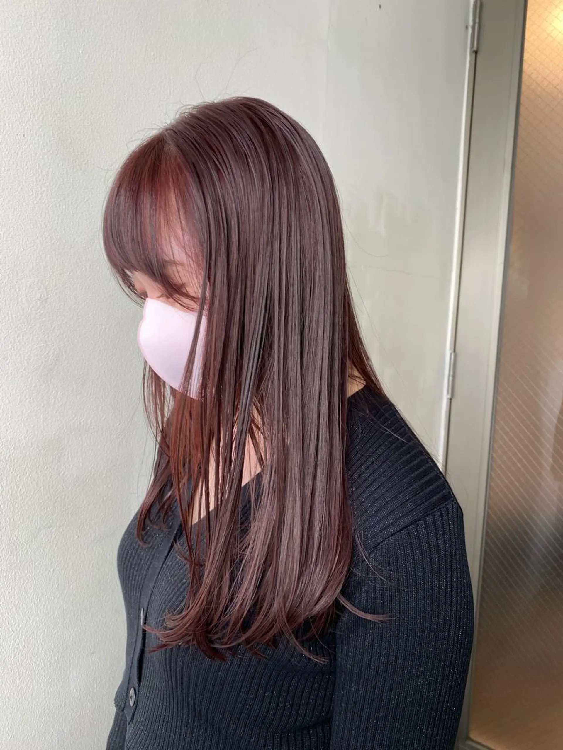 ロング カラー 縮毛矯正 BOTTOMS所属・🌸透明感艶 カラー🌸Yuukiのヘアスタイル