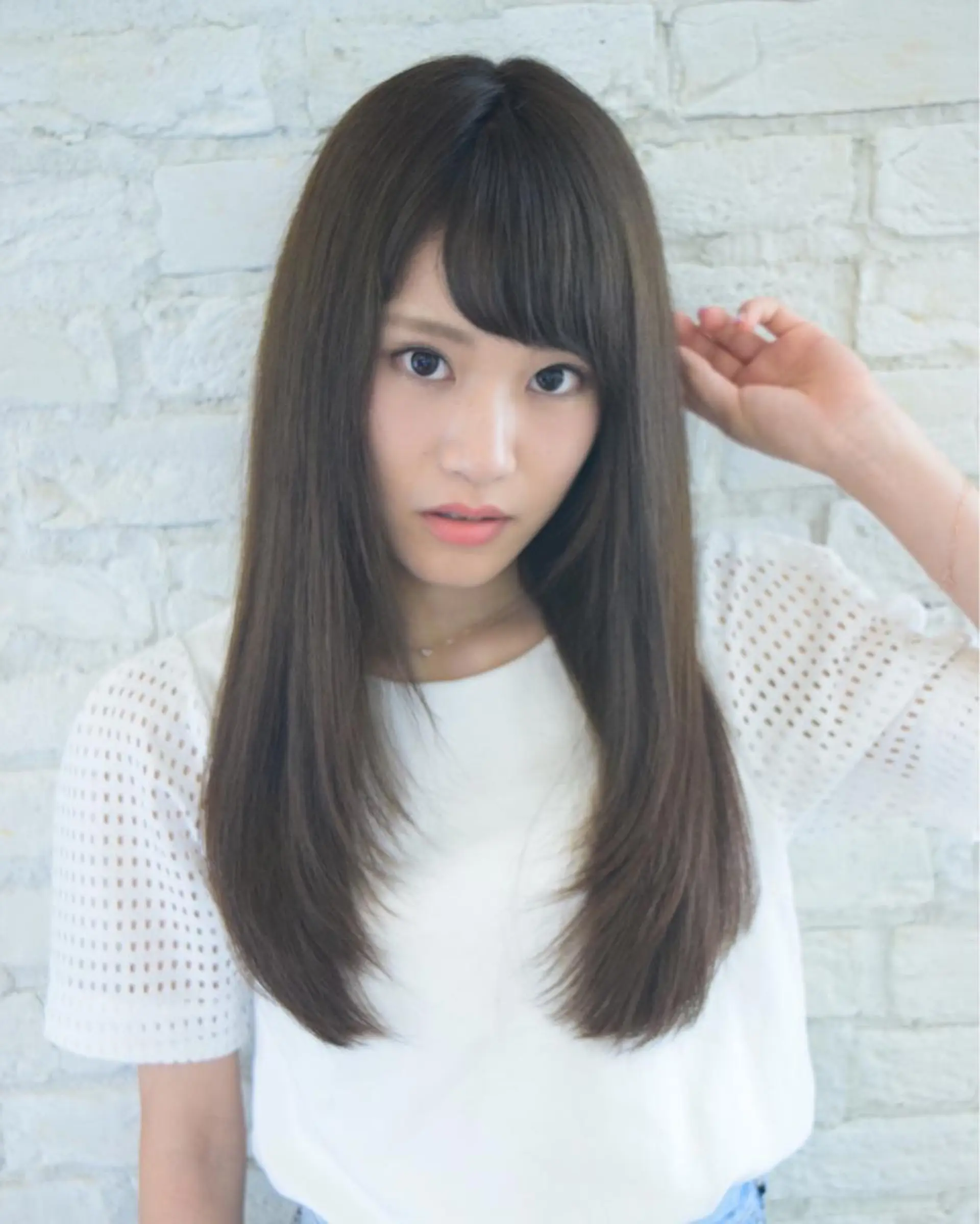 ロング カラー パーマ ヘアアレンジ Londideal 高橋ヒロシのヘアスタイル