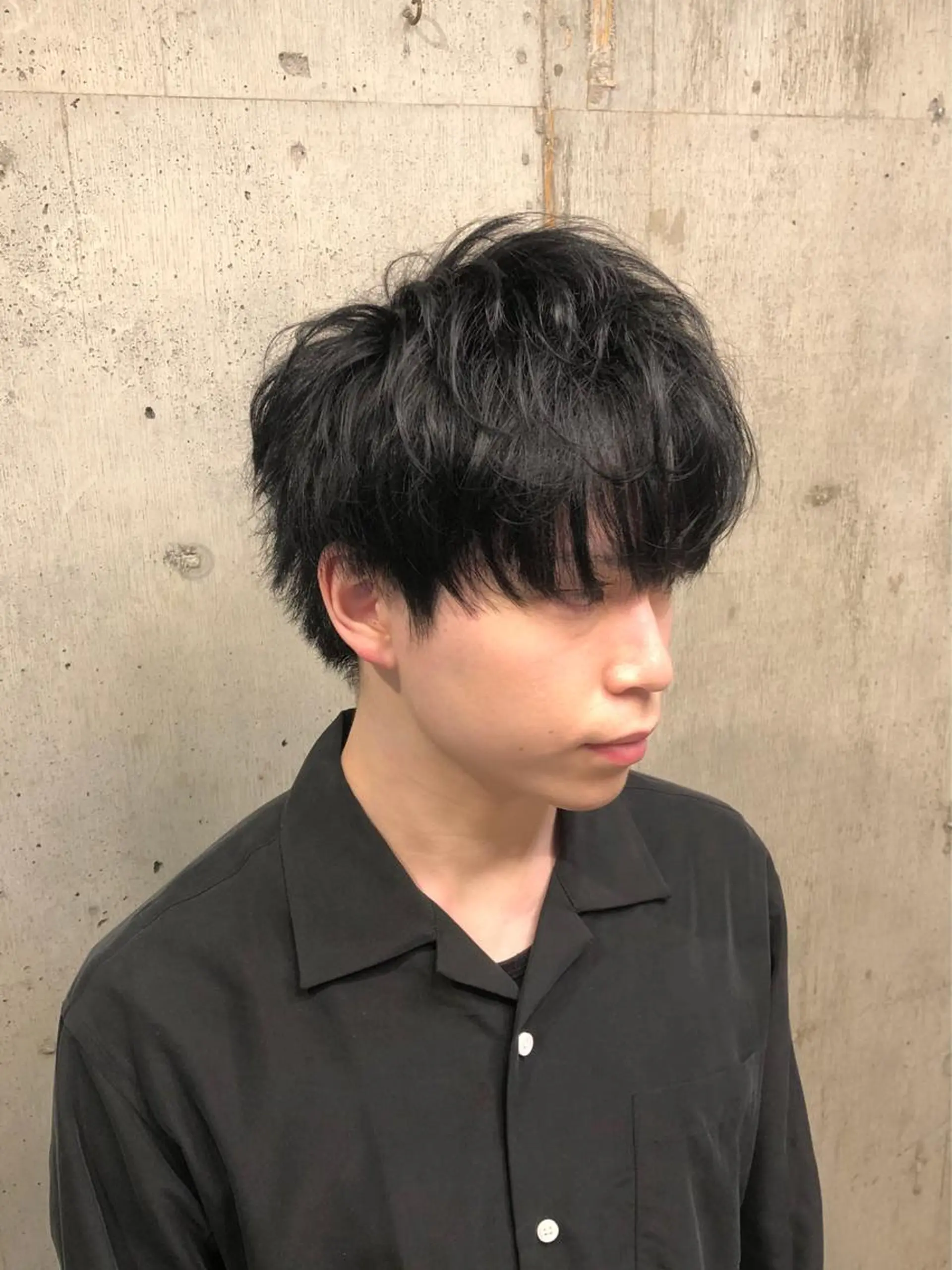 メンズ メンズウルフカット ウルフカット カット ヘアカラー STRINGS 下北沢所属・【メンズ特化】 金子諒磨のヘアスタイル