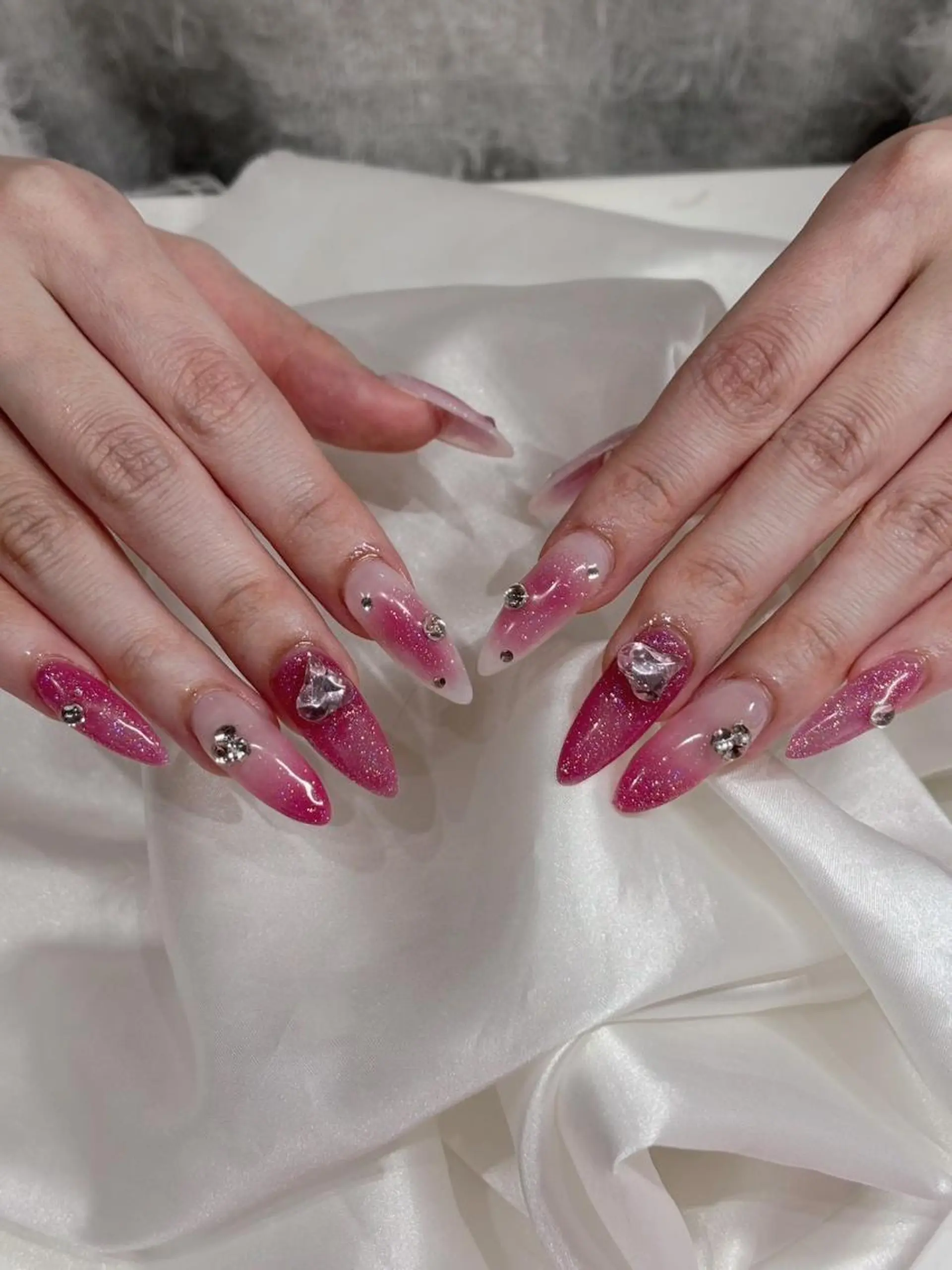 ロング ハンドネイル Ashliy大宮☆ アシュリーのネイルデザイン