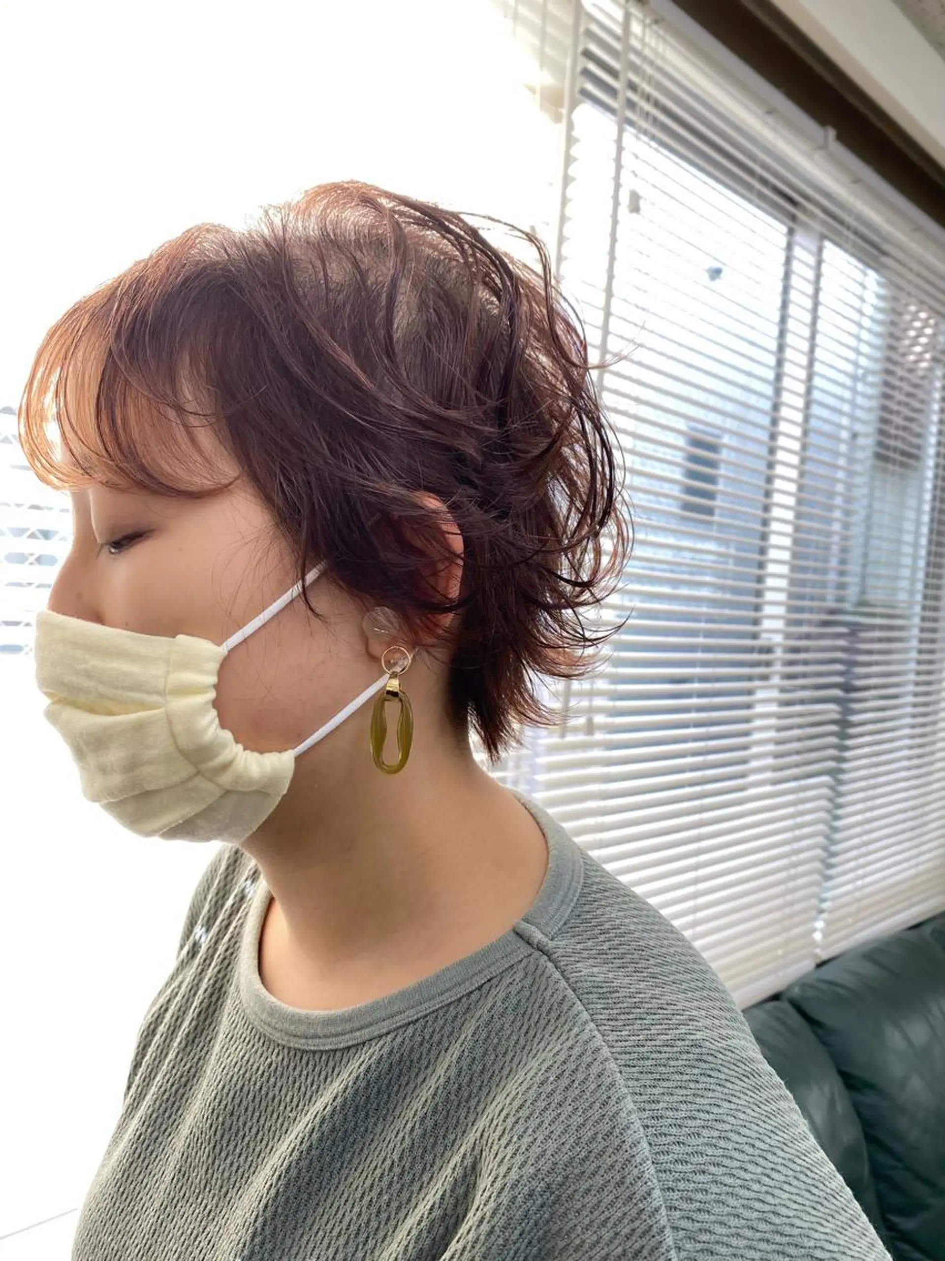 ショート ヘアアレンジ 安澤 彩奈のヘアスタイル