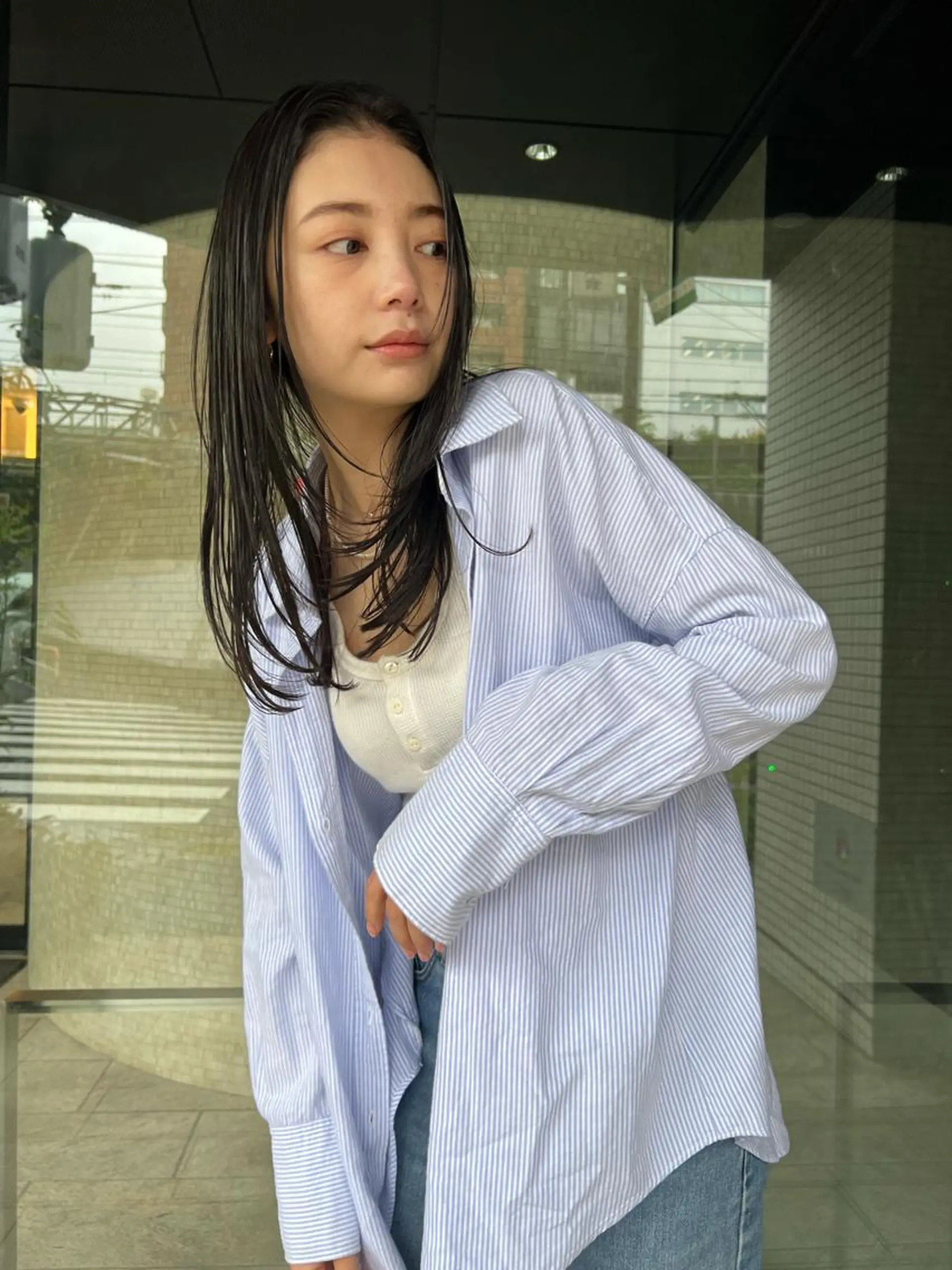 ロング カラー ロングレイヤー レイヤーカット ロング DUMBO所属・【完全マンツー 恵比寿】佐藤 翔のヘアスタイル