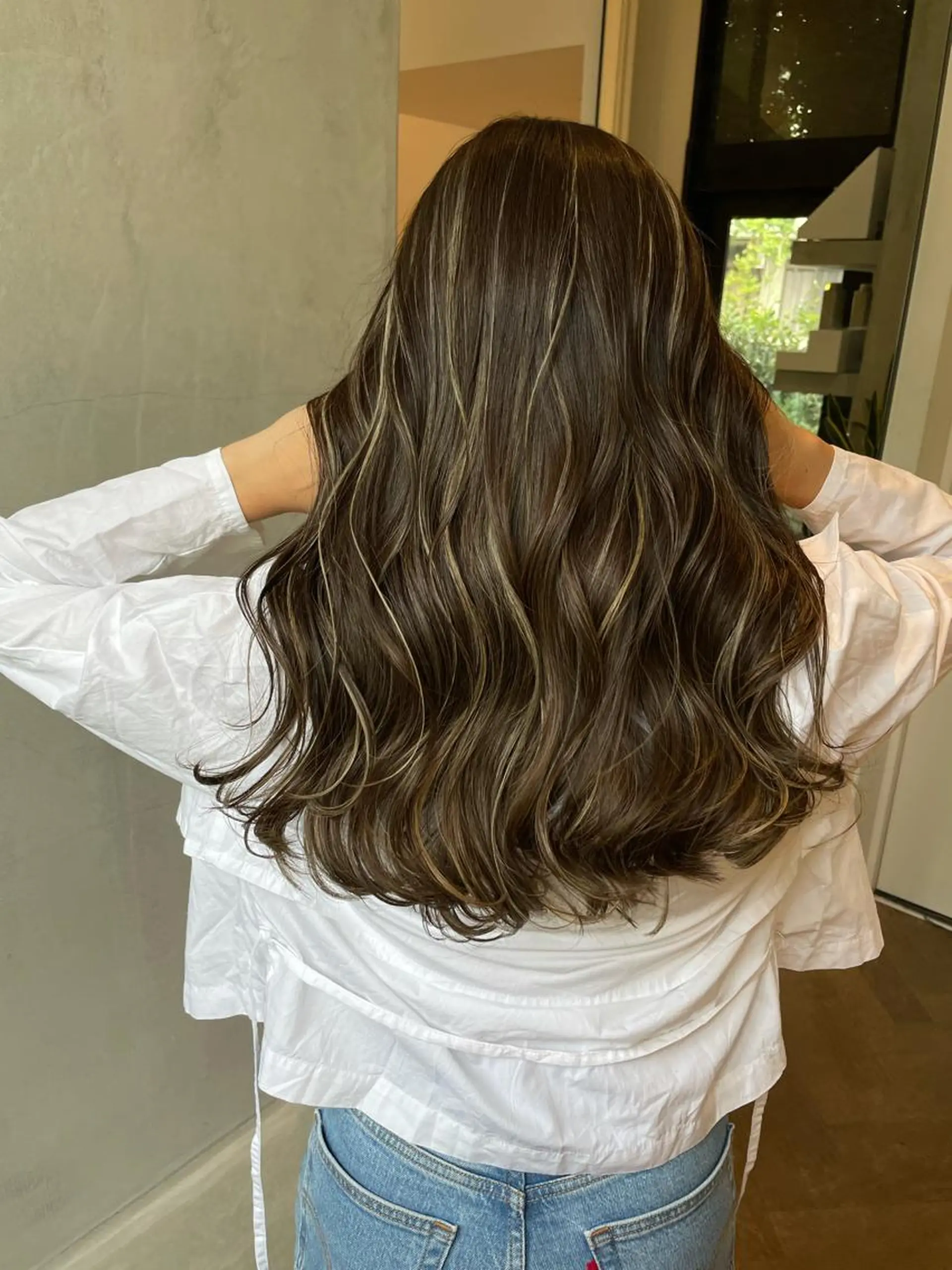 ロング カラー Bree"ze所属・大河原 修太のヘアスタイル