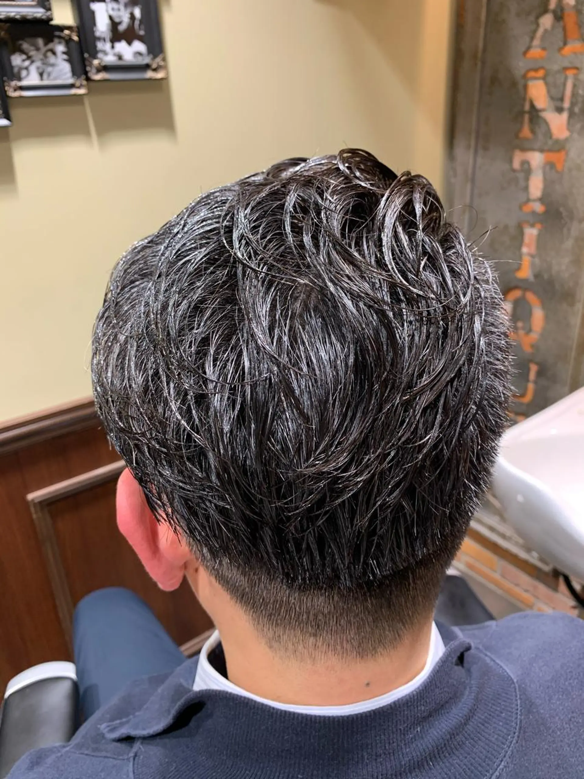 ショート 長内 健太のヘアスタイル