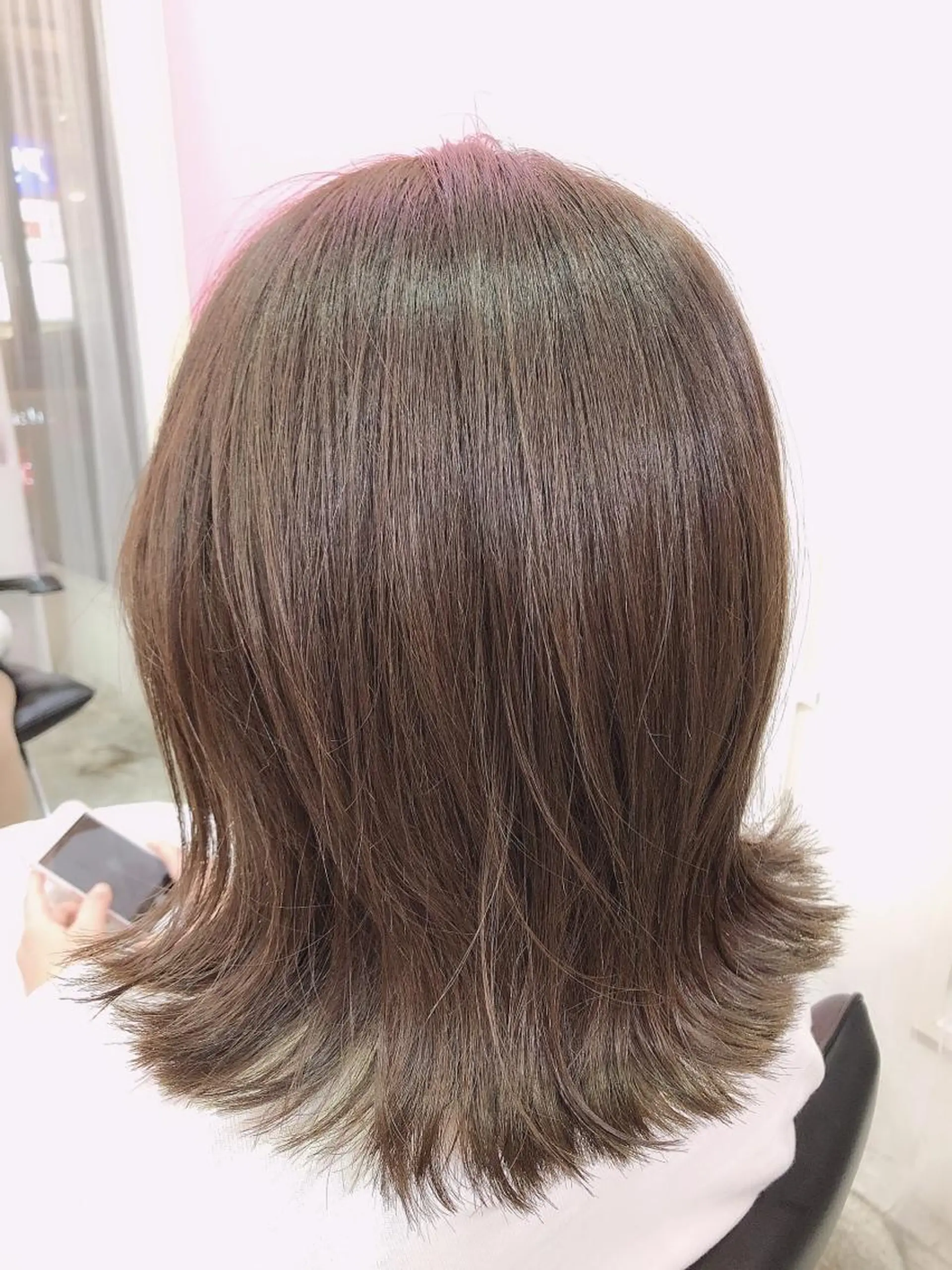 ミディアム カラー カット ヘアカラー トリートメント 浦山 和之のヘアスタイル