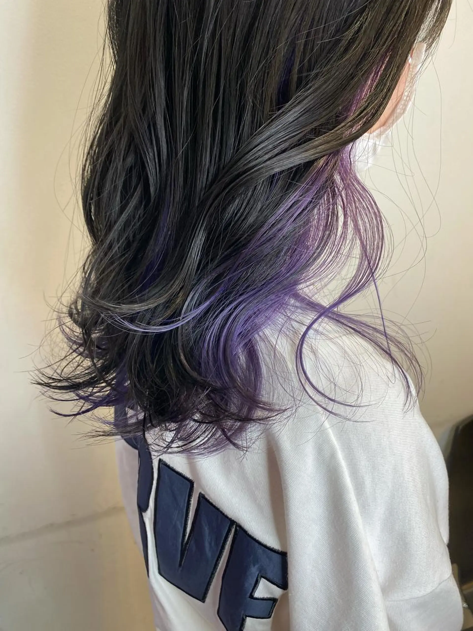 ロング カラー AMI ウルフパーマ/メンズのヘアスタイル