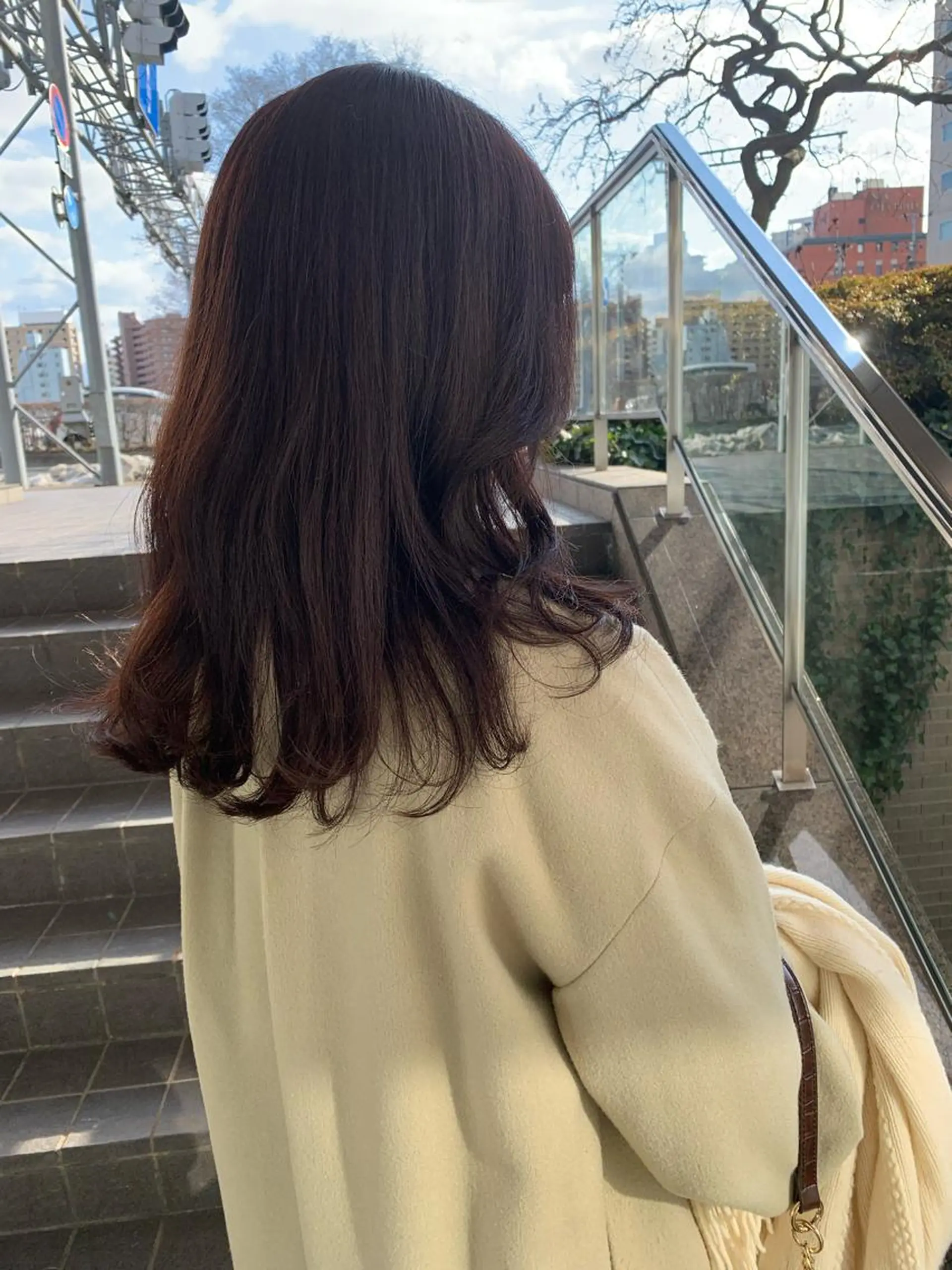 セミロング カラー flocci🌙 フロクシのヘアスタイル