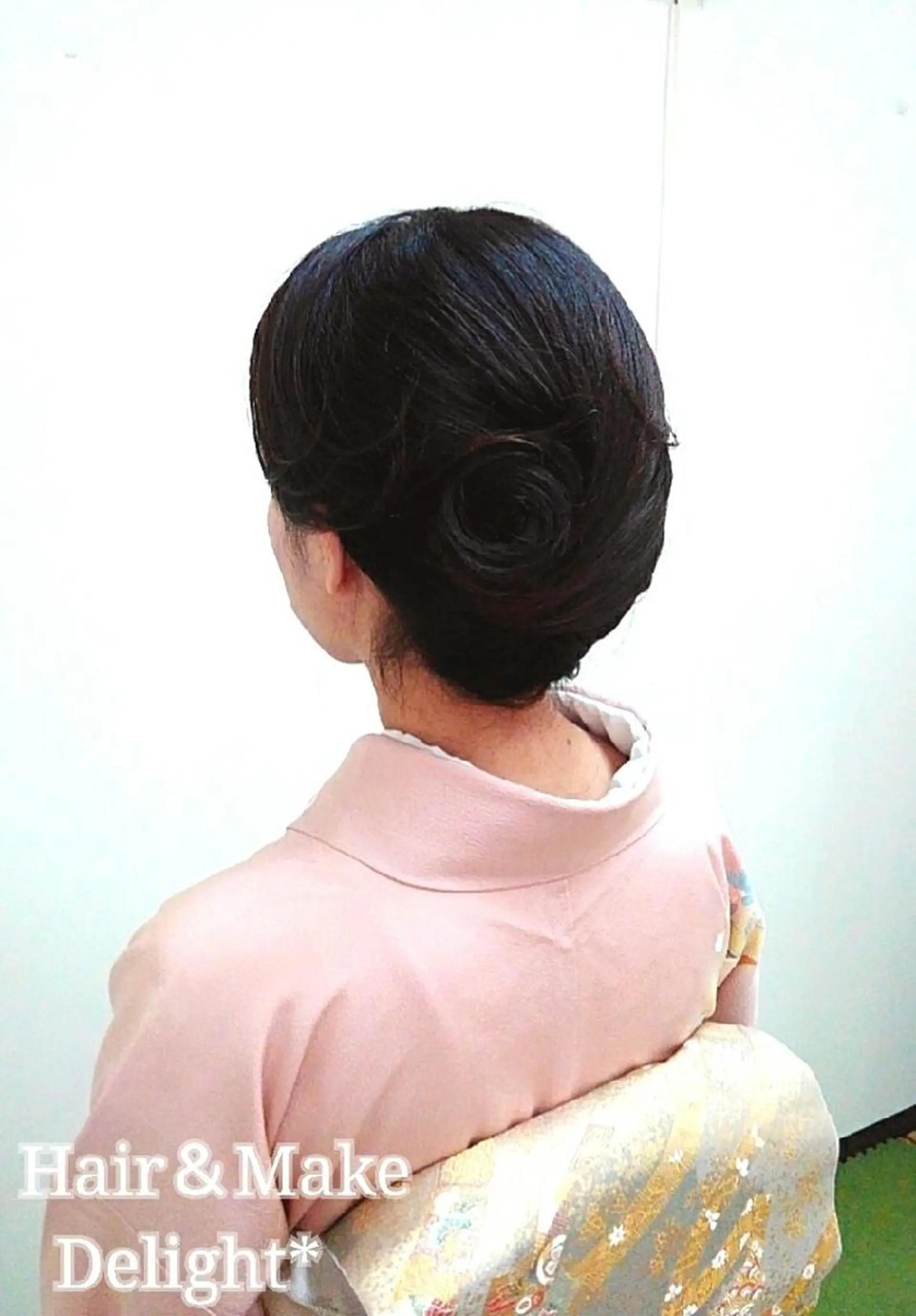 ミディアム ヘアアレンジ 着付け Hair&Make  Delight*のヘアスタイル