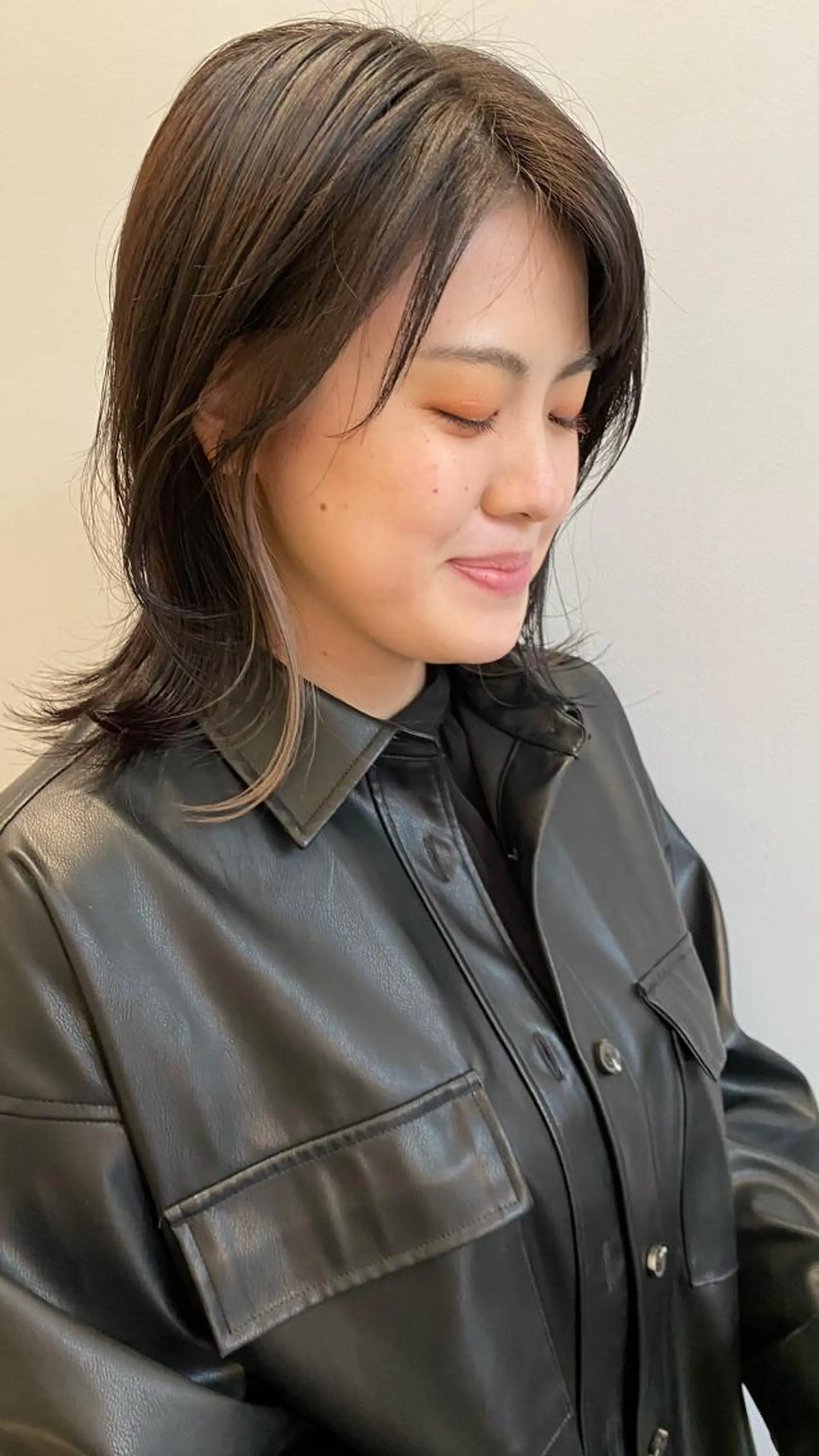 ミディアム カラー イヤリングカラー カット ヘアカラー momoka /ショート/ボブのヘアスタイル