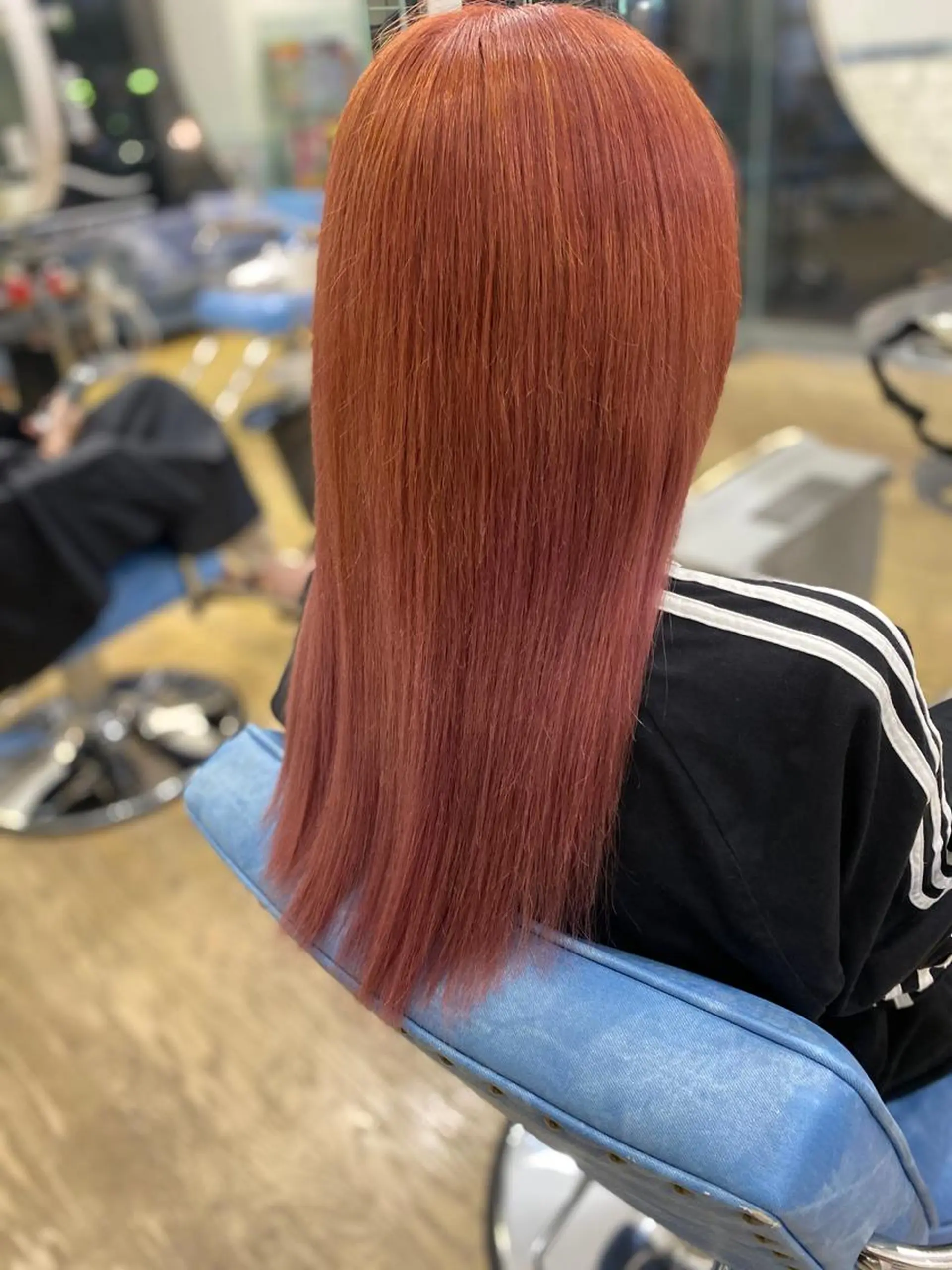 ロング カラー ピンクカラー カット トリートメント replica上大岡所属・松井 敬太郎のヘアスタイル