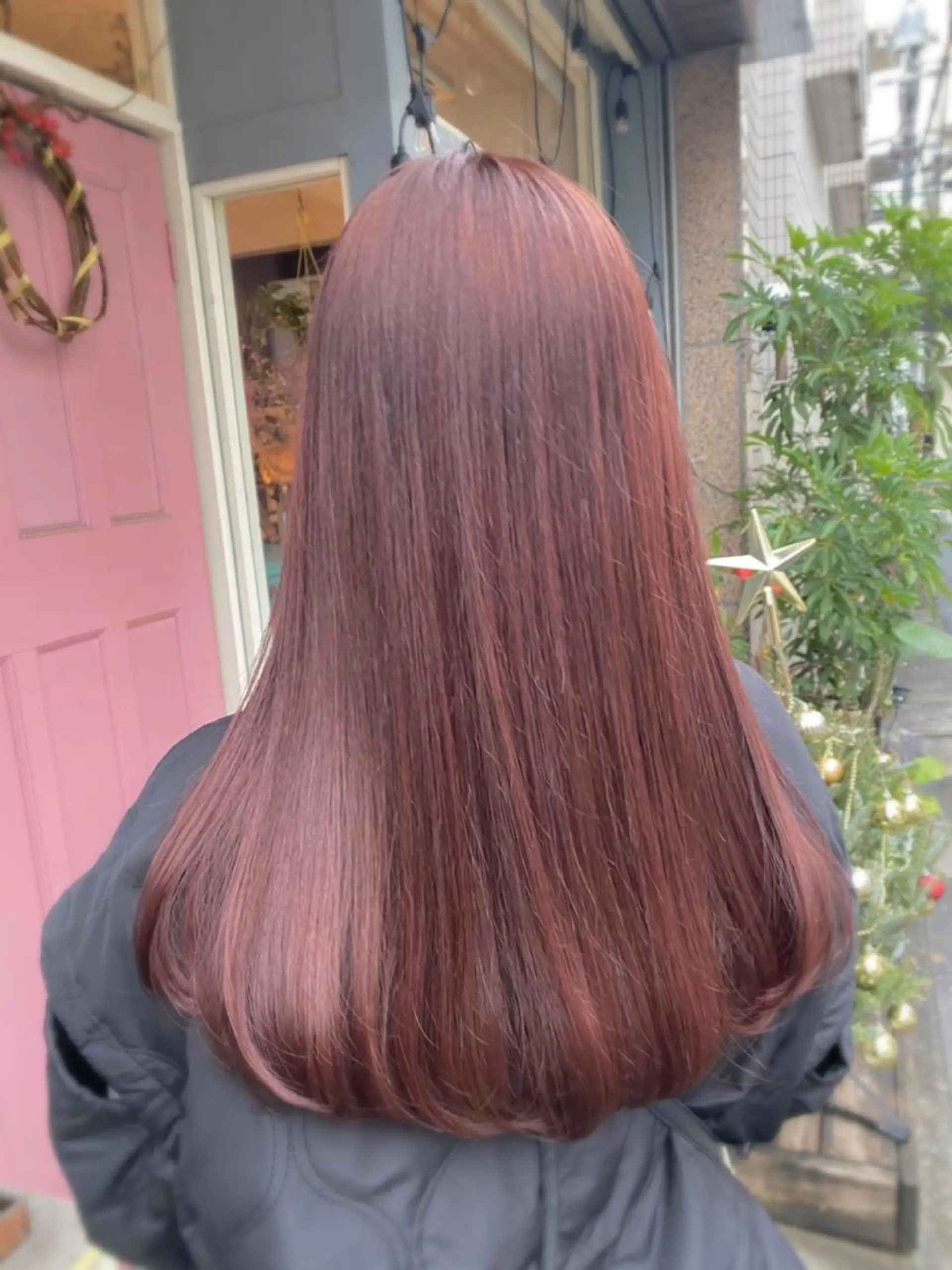 カラー ブリーチ ブリーチなしカラー ヤスザトアヤノ ／レイヤー／オリーブのヘアスタイル