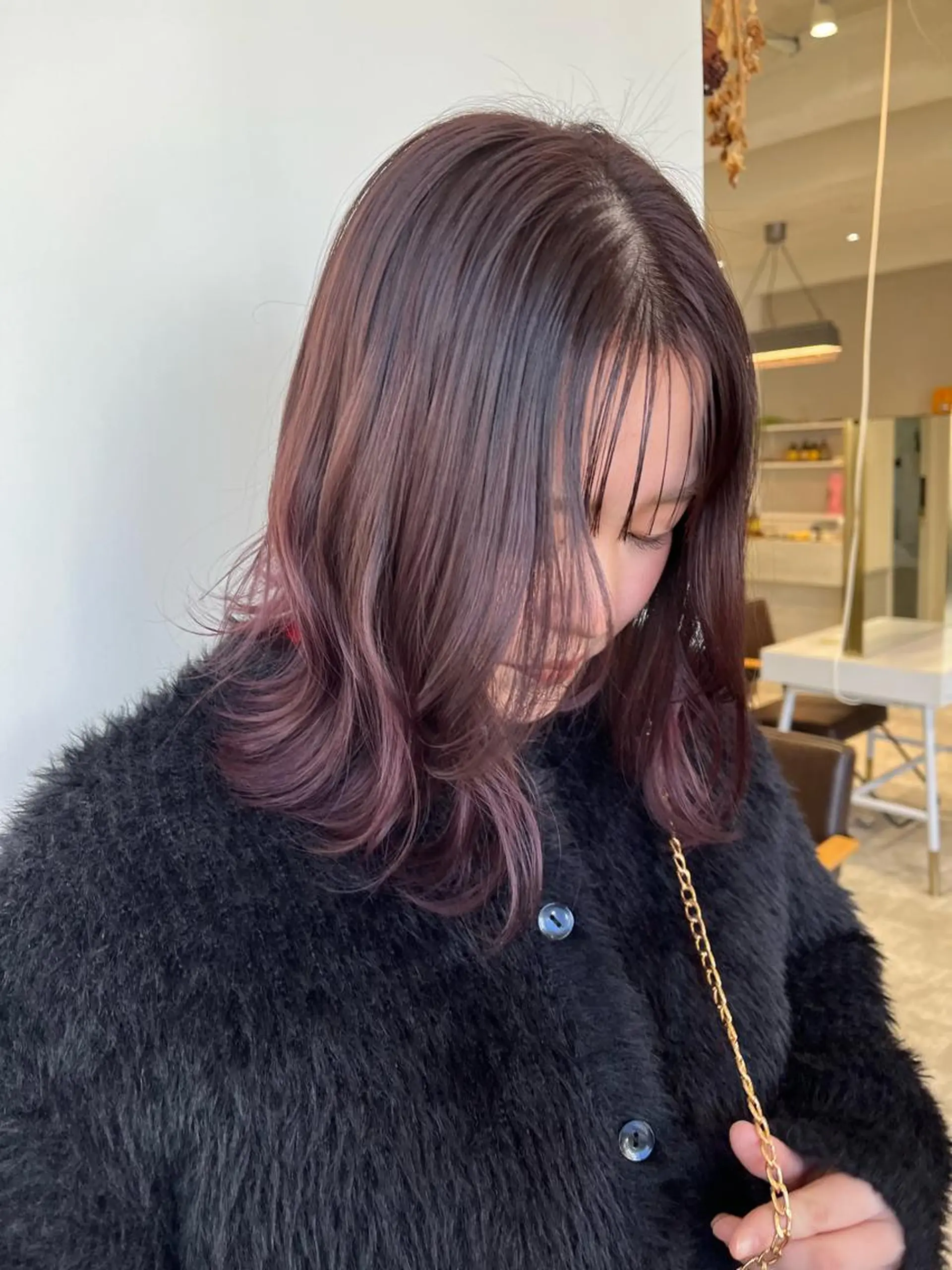 ミディアム siki所属・SIKI yuuna レイヤーカット🪽のヘアスタイル