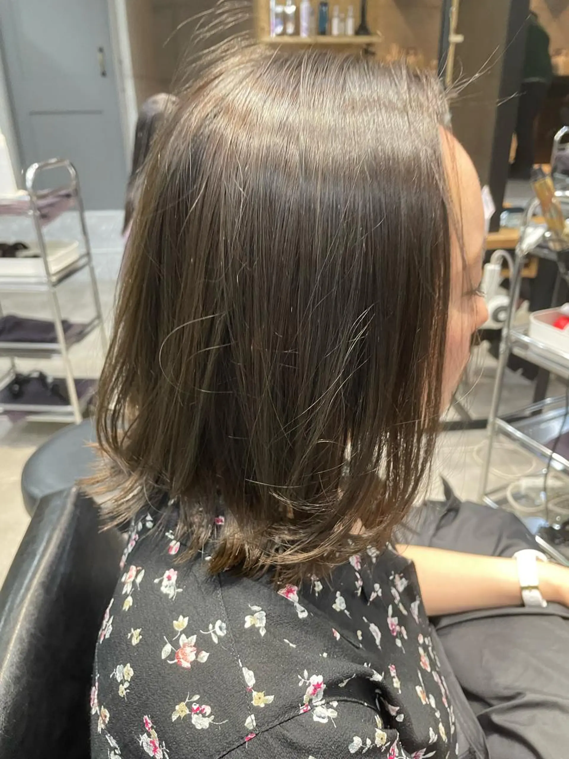 ショート カット ヘアカラー トリートメント 💫newi💫村上 孝一のヘアスタイル