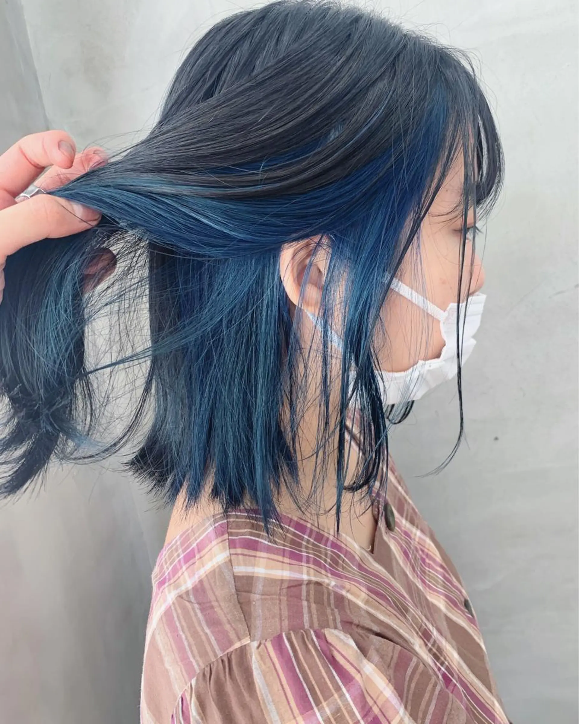 ミディアム カラー ブームボックス所属・🐝ハイトーンカラー hachi🐝のヘアスタイル