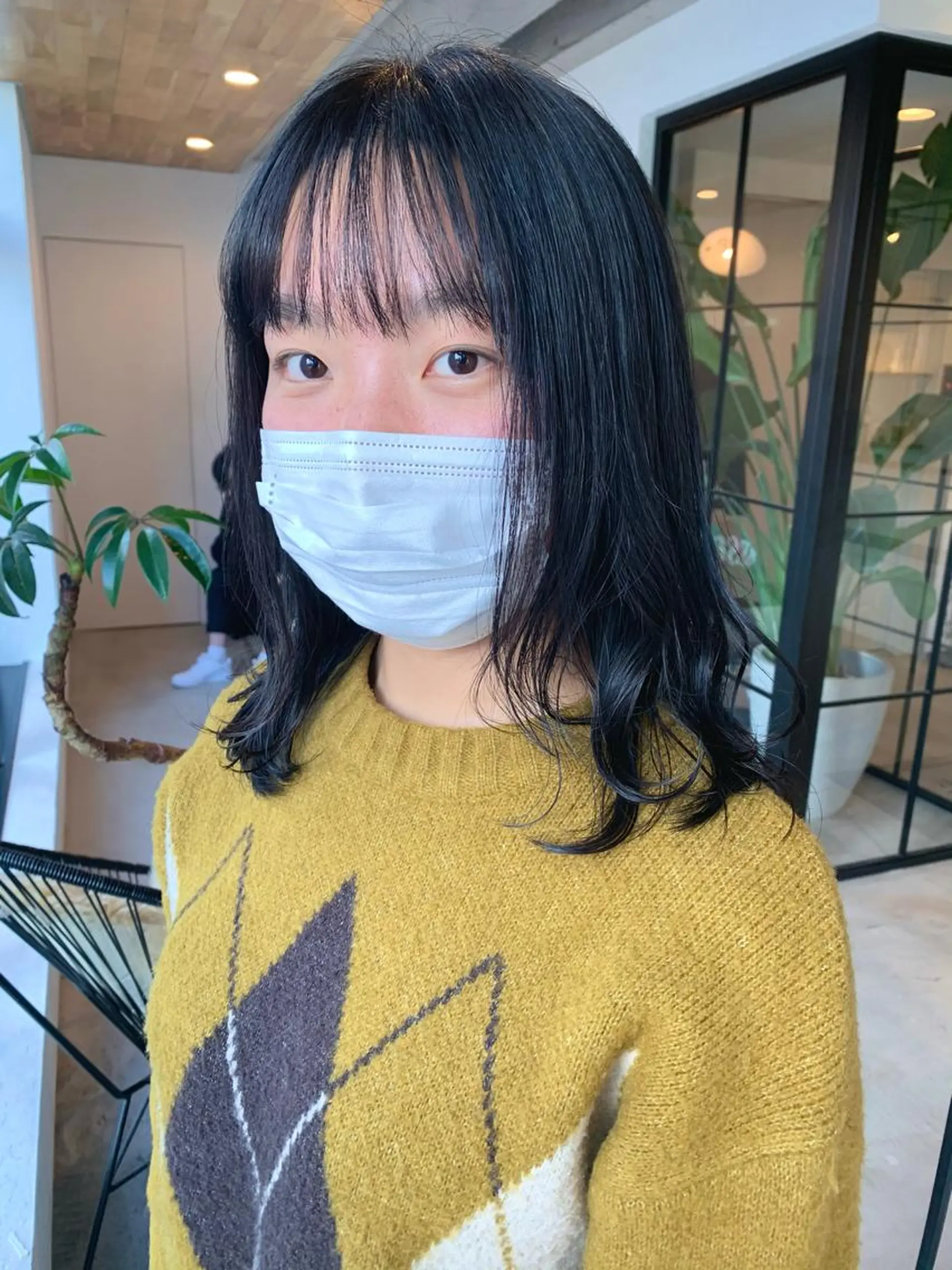 ミディアム ピンクベージュ/新潟 万代/高橋桃葉🍑のヘアスタイル