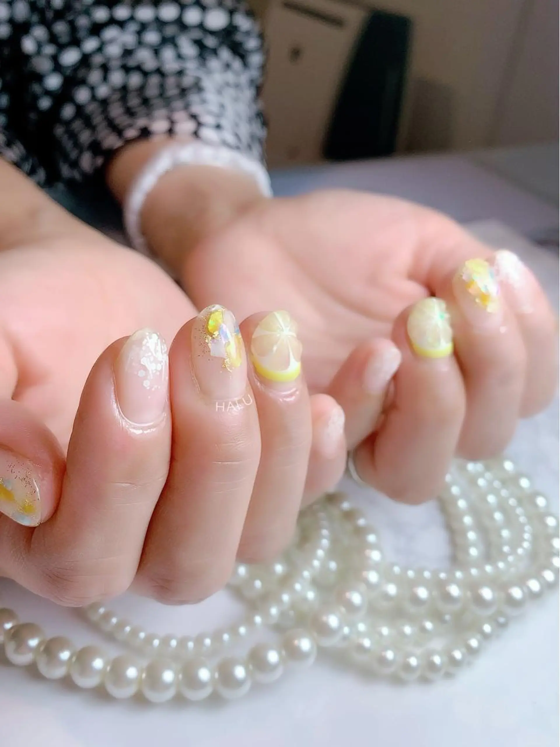 ネイル ぷっくりネイル HALU ハルのネイルデザイン