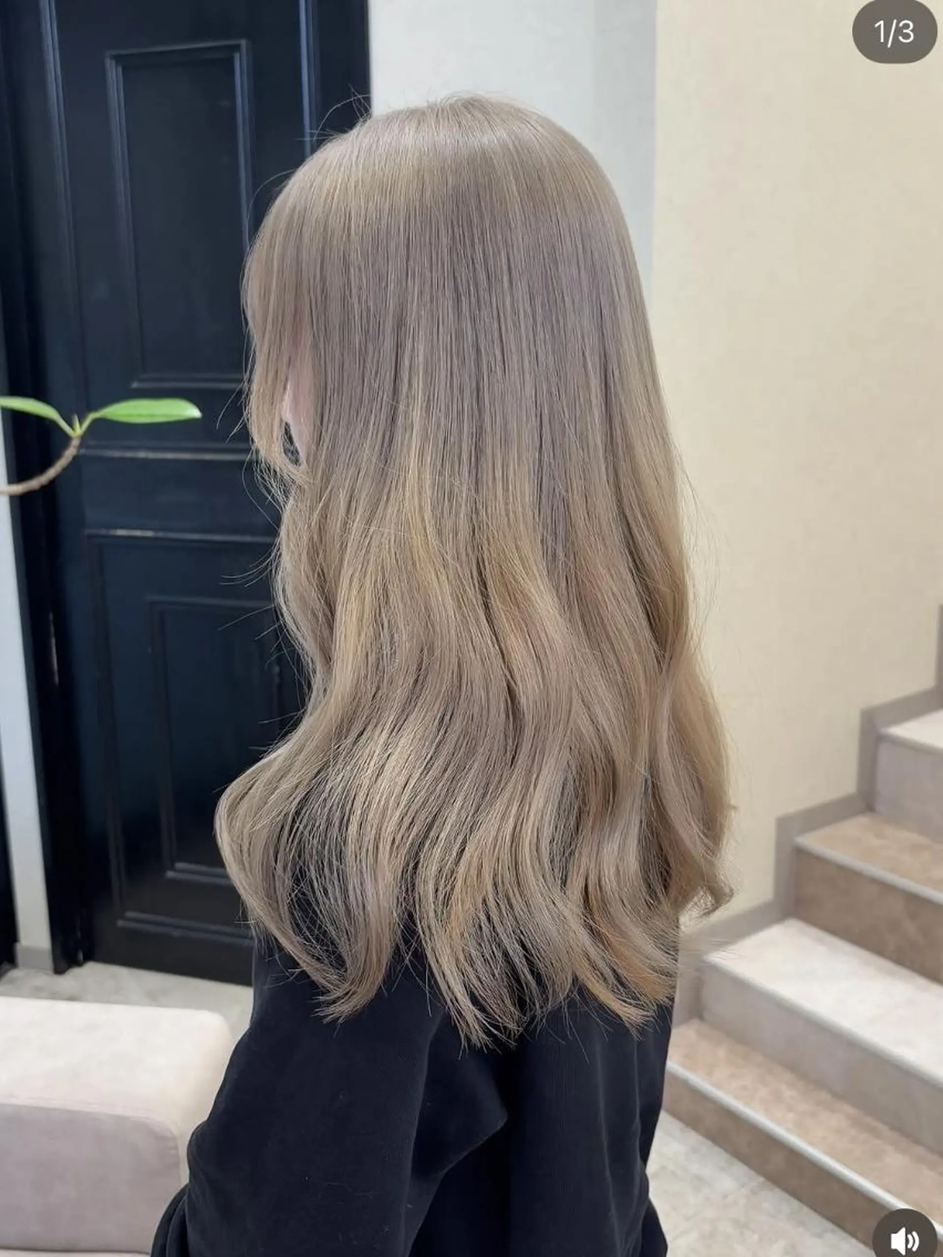 セミロング ヘアカラー MATTY rioのヘアスタイル