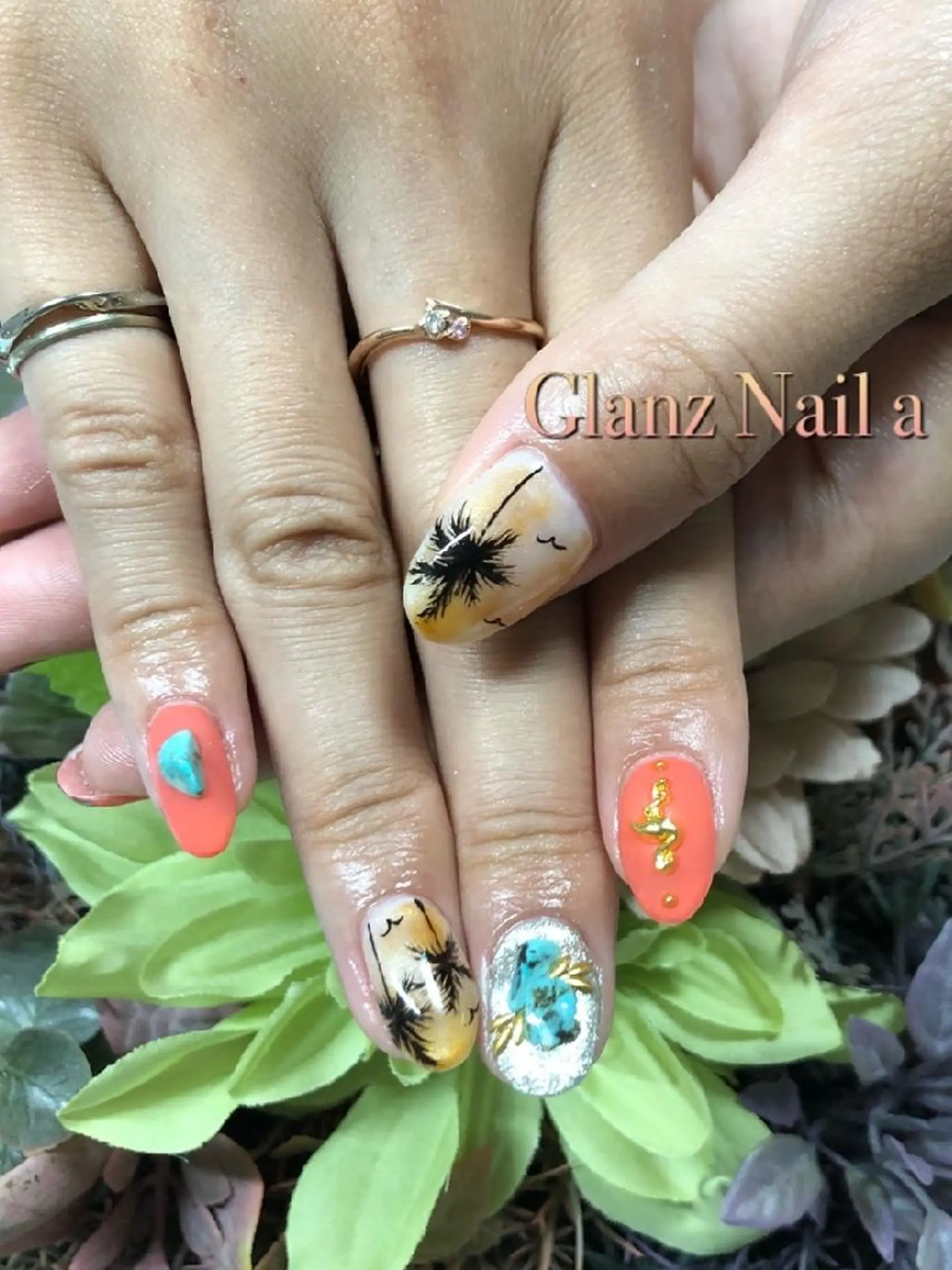 ネイル Glanz  Nail aのネイルデザイン