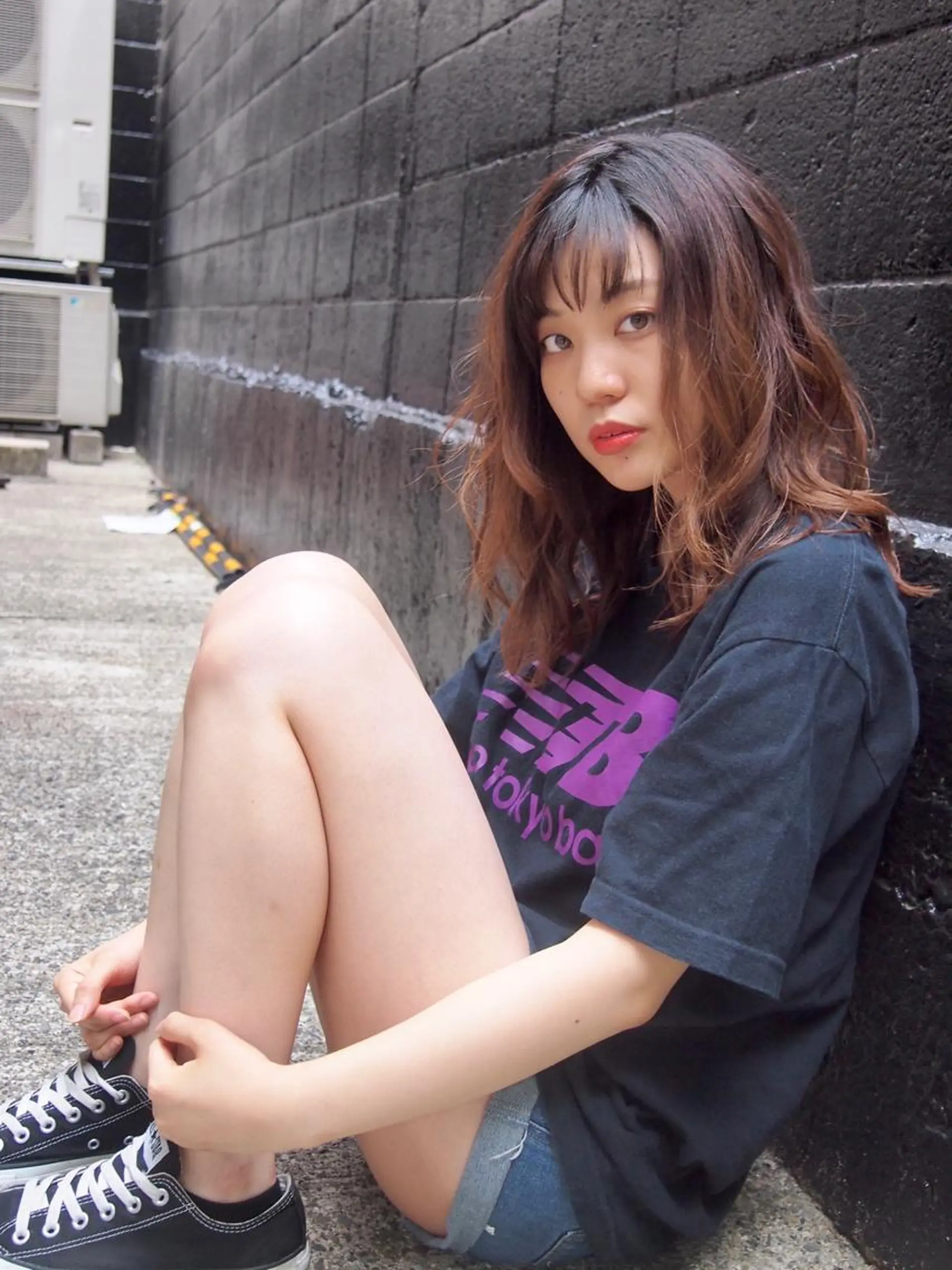 ミディアム シンプル+αな デザインを 松崎陸のヘアスタイル